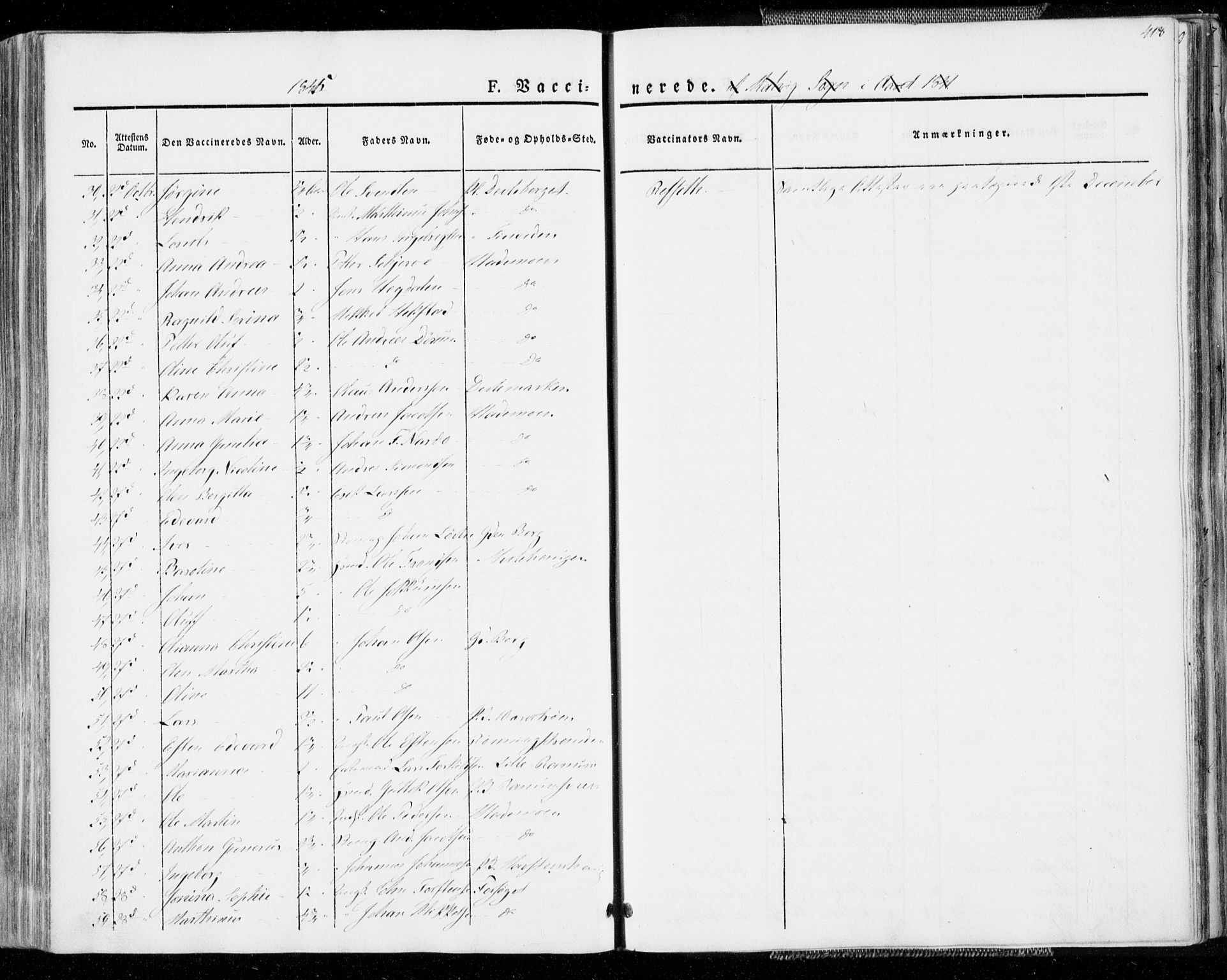 Ministerialprotokoller, klokkerbøker og fødselsregistre - Sør-Trøndelag, SAT/A-1456/606/L0290: Parish register (official) no. 606A05, 1841-1847, p. 418
