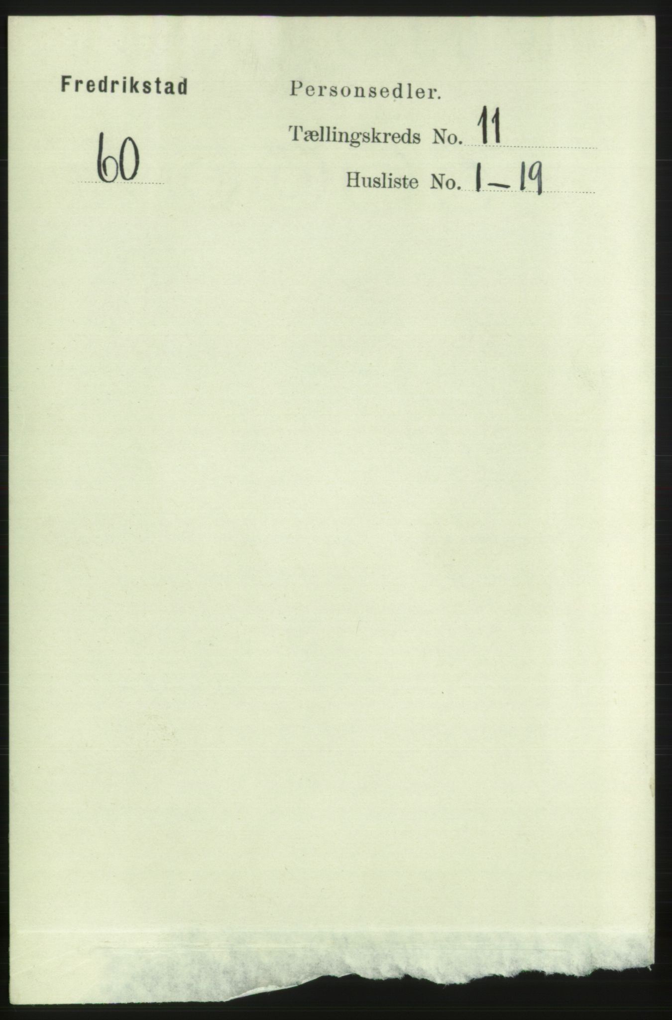 RA, 1891 census for 0103 Fredrikstad, 1891, p. 12561