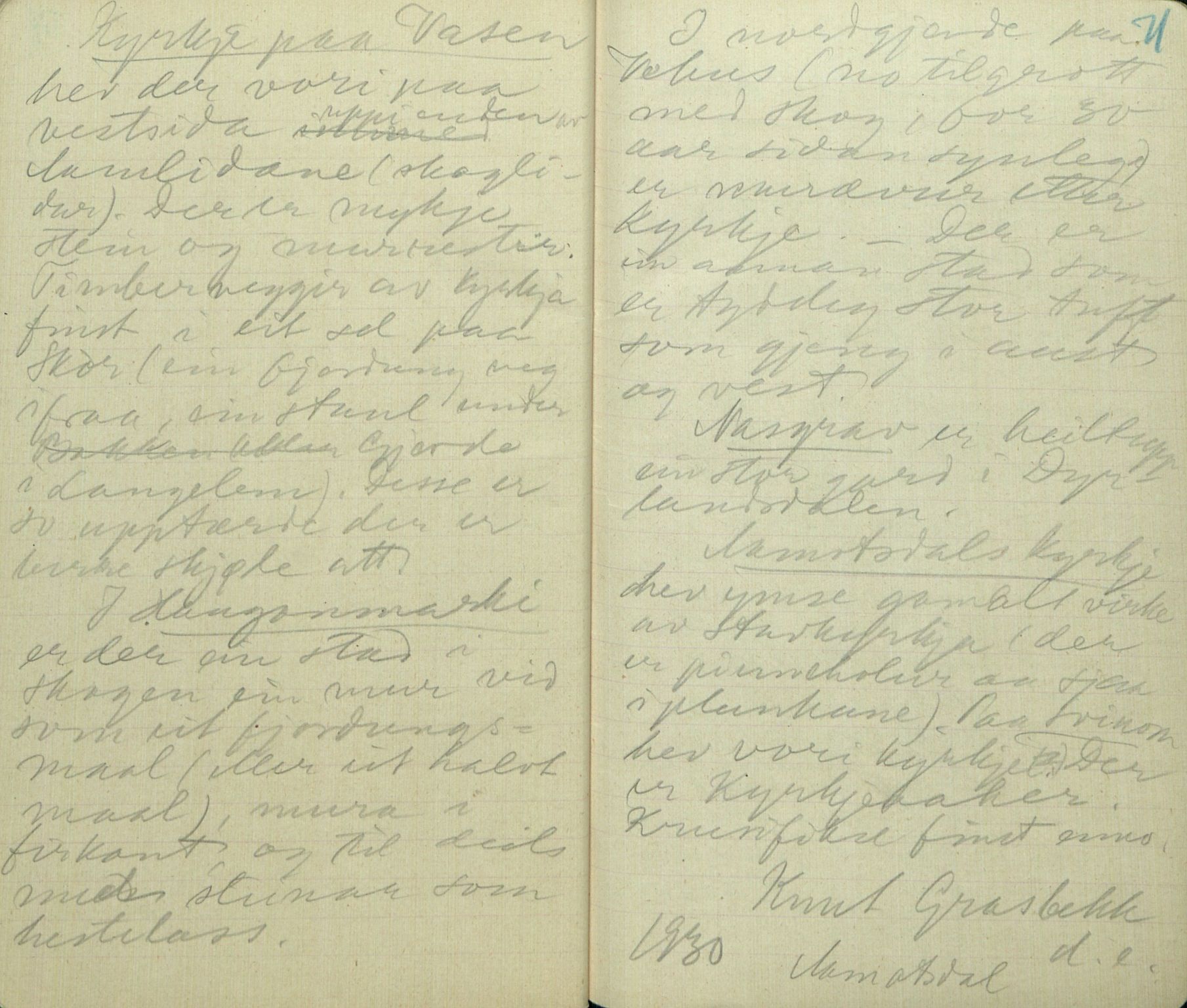 Rikard Berge, TEMU/TGM-A-1003/F/L0017/0017: 551-599 / 567 Skrivebok merka R. Berge, 1929-1930, p. 70-71