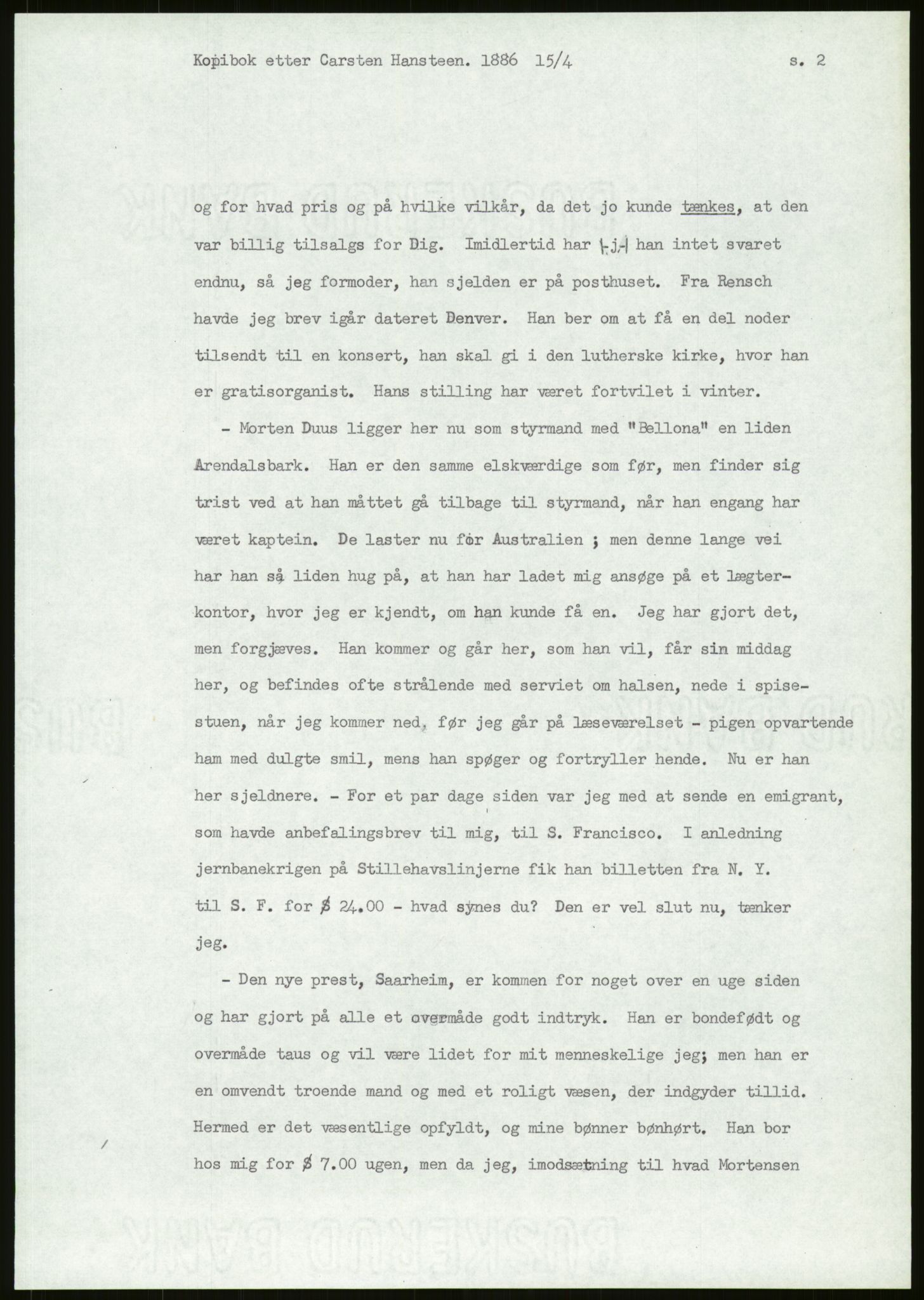 Samlinger til kildeutgivelse, Amerikabrevene, AV/RA-EA-4057/F/L0003: Innlån fra Oslo: Hals - Steen, 1838-1914, p. 113