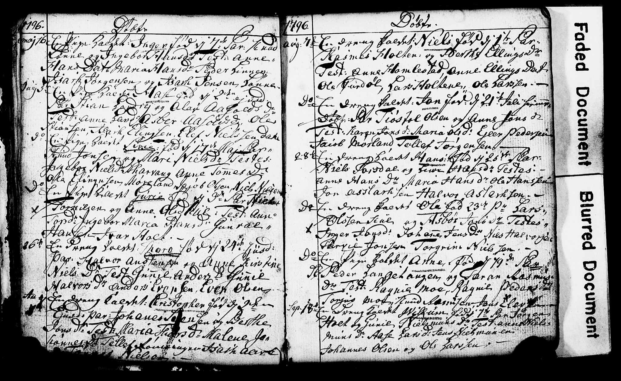 Sannidal kirkebøker, AV/SAKO-A-296/G/Ga/L0001: Parish register (copy) no. 1, 1782-1816