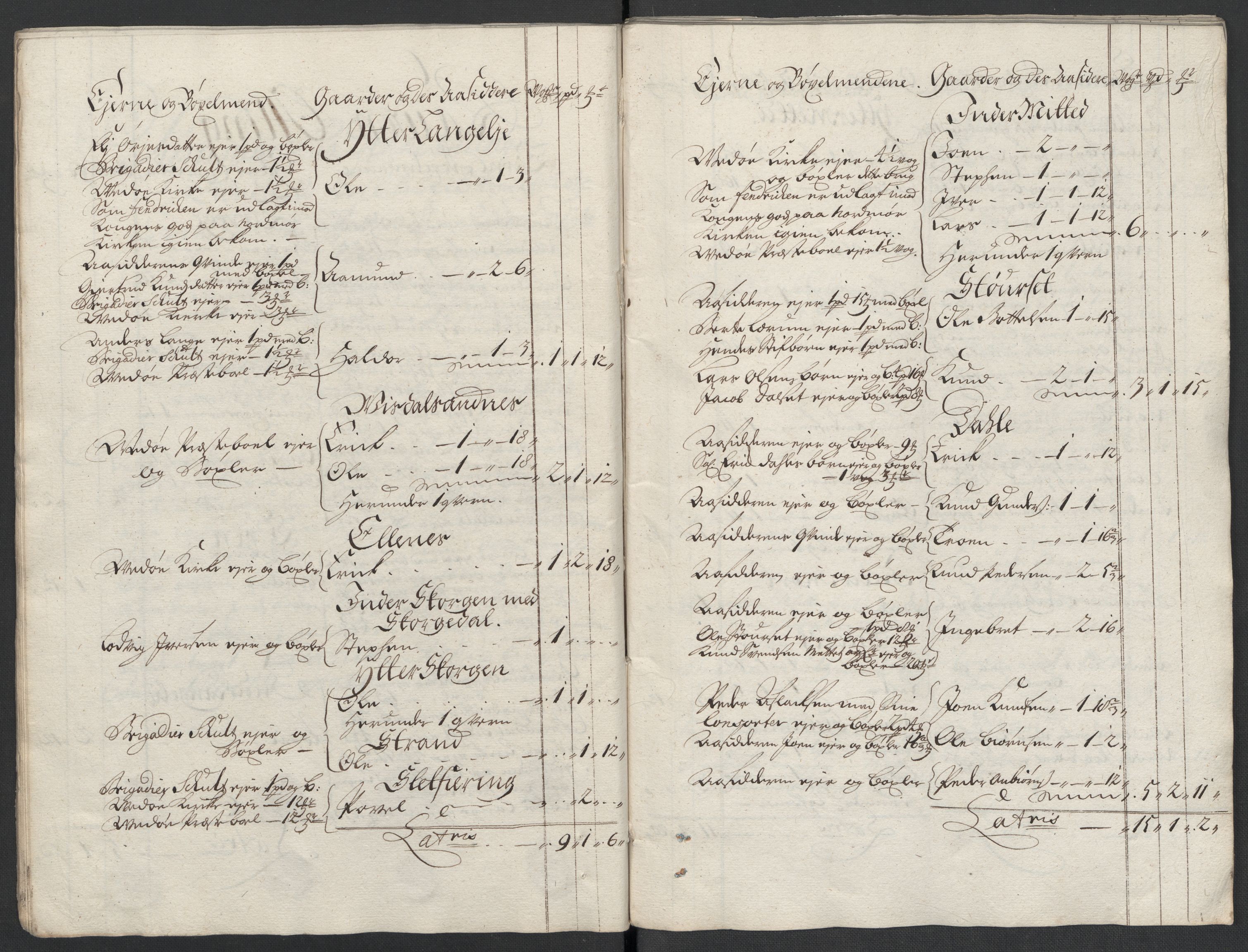 Rentekammeret inntil 1814, Reviderte regnskaper, Fogderegnskap, RA/EA-4092/R55/L3658: Fogderegnskap Romsdal, 1707-1708, p. 33