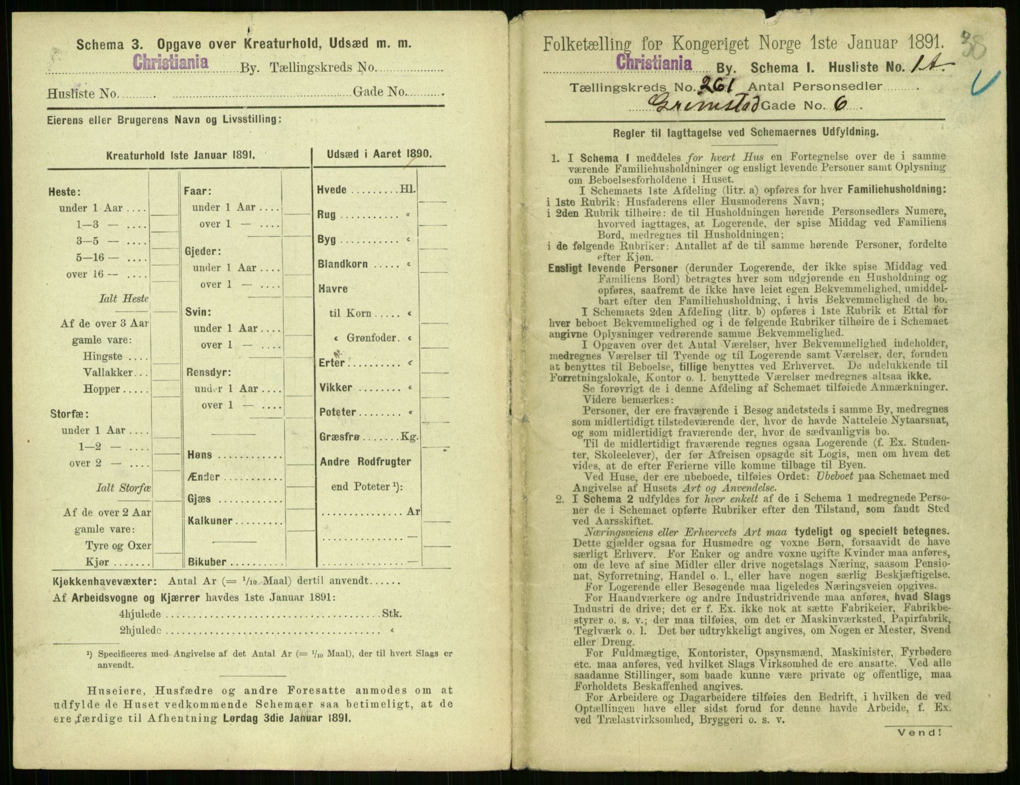 RA, 1891 census for 0301 Kristiania, 1891, p. 158183