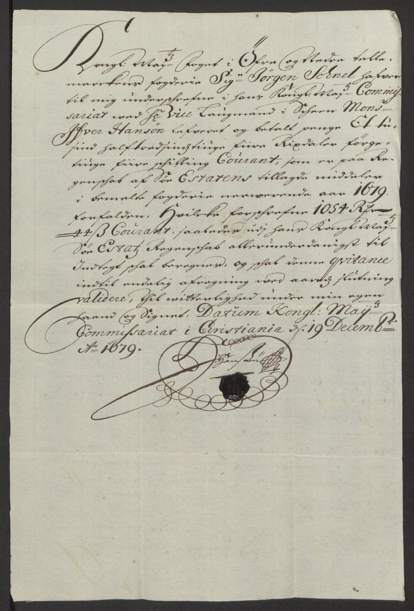 Rentekammeret inntil 1814, Reviderte regnskaper, Fogderegnskap, AV/RA-EA-4092/R35/L2074: Fogderegnskap Øvre og Nedre Telemark, 1679, p. 173