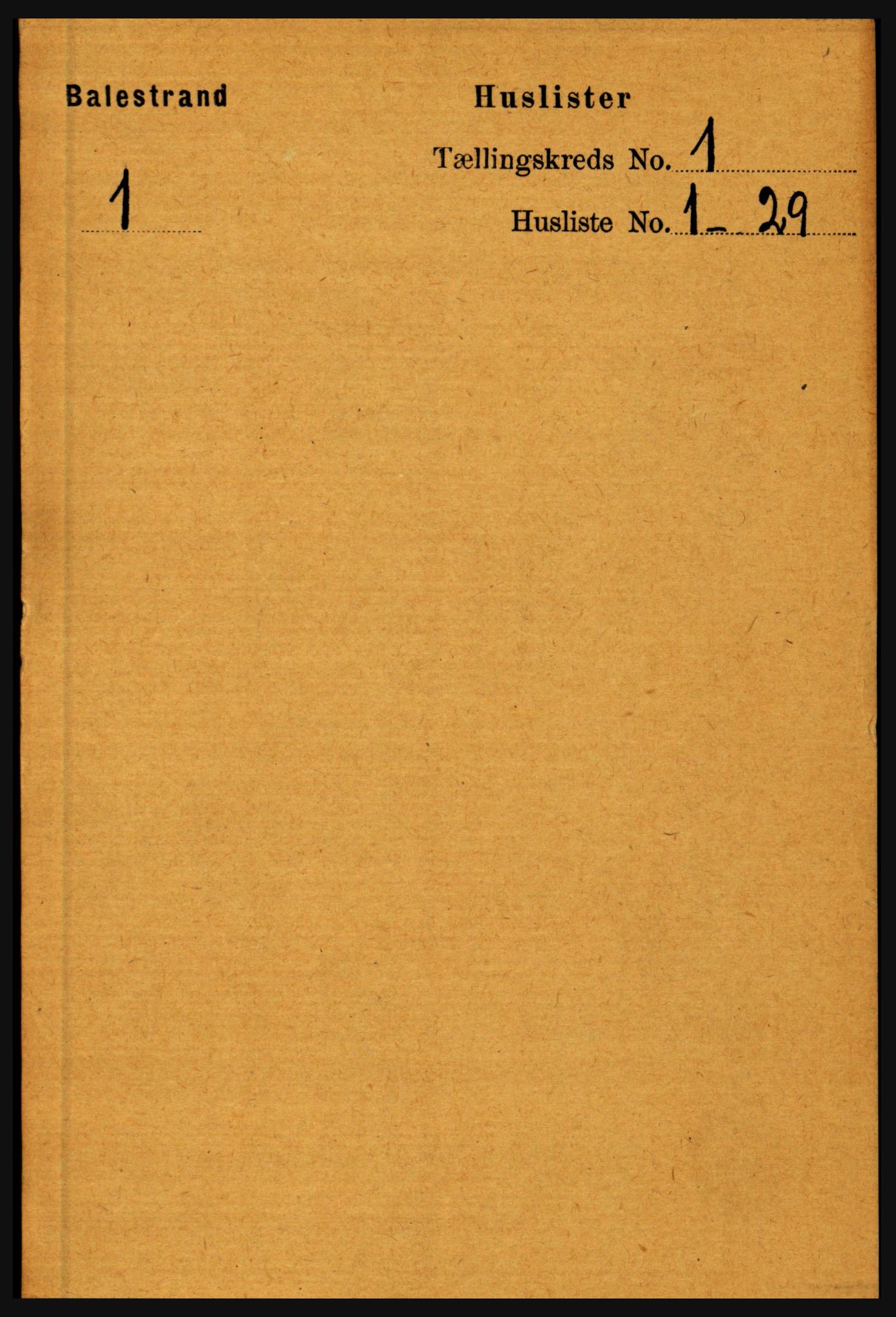 RA, 1891 census for 1418 Balestrand, 1891, p. 30