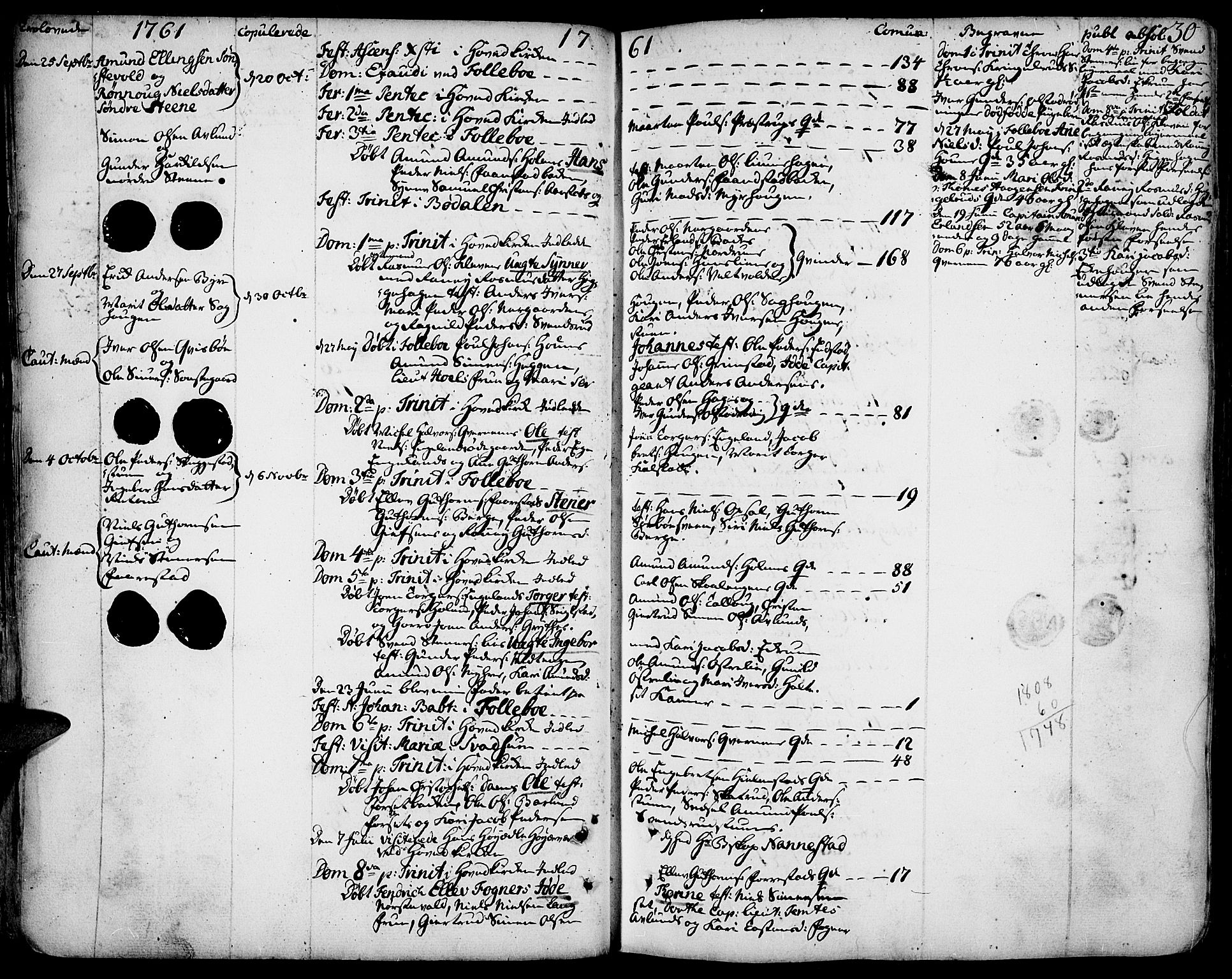 Gausdal prestekontor, AV/SAH-PREST-090/H/Ha/Haa/L0003: Parish register (official) no. 3, 1758-1809, p. 30