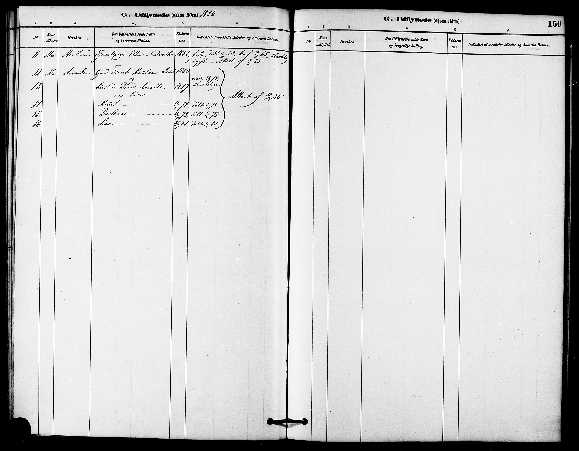 Ministerialprotokoller, klokkerbøker og fødselsregistre - Møre og Romsdal, AV/SAT-A-1454/578/L0906: Parish register (official) no. 578A05, 1878-1886, p. 150