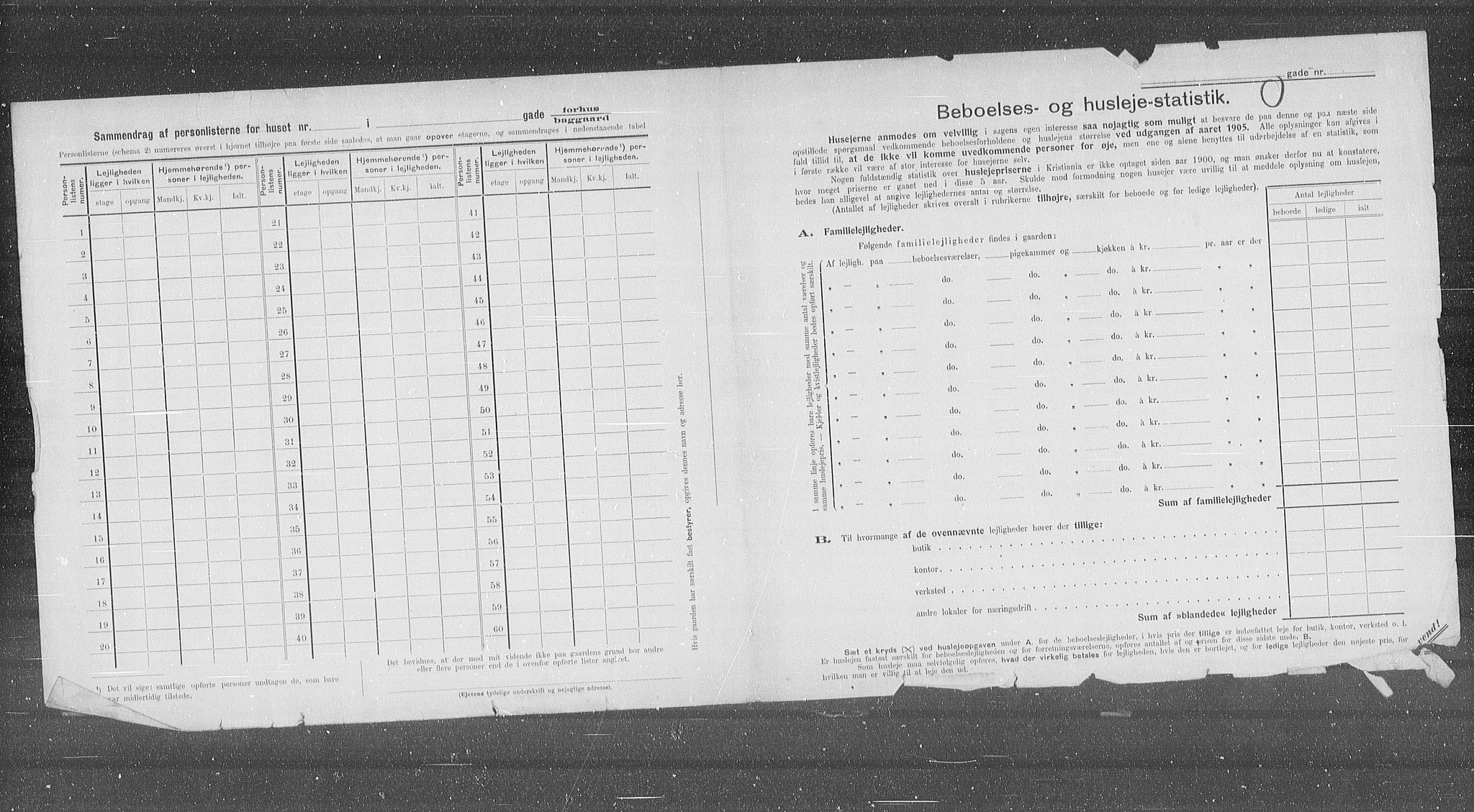 OBA, Municipal Census 1905 for Kristiania, 1905, p. 46924