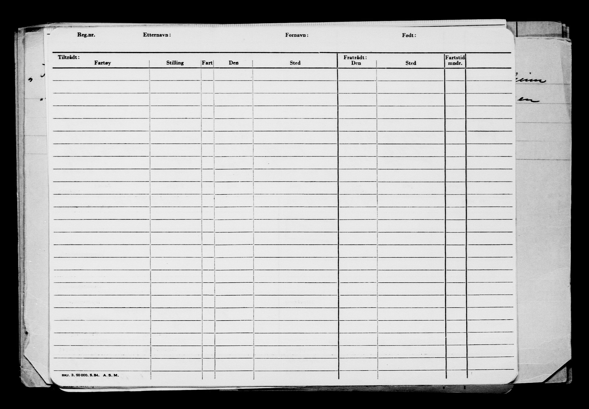 Direktoratet for sjømenn, AV/RA-S-3545/G/Gb/L0155: Hovedkort, 1918, p. 592