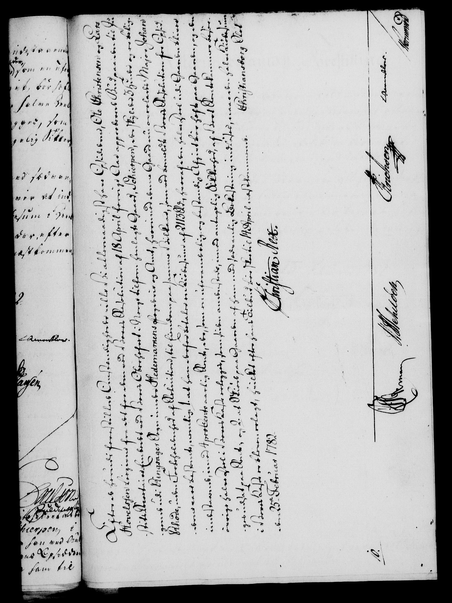 Rentekammeret, Kammerkanselliet, RA/EA-3111/G/Gf/Gfa/L0064: Norsk relasjons- og resolusjonsprotokoll (merket RK 52.64), 1782, p. 92