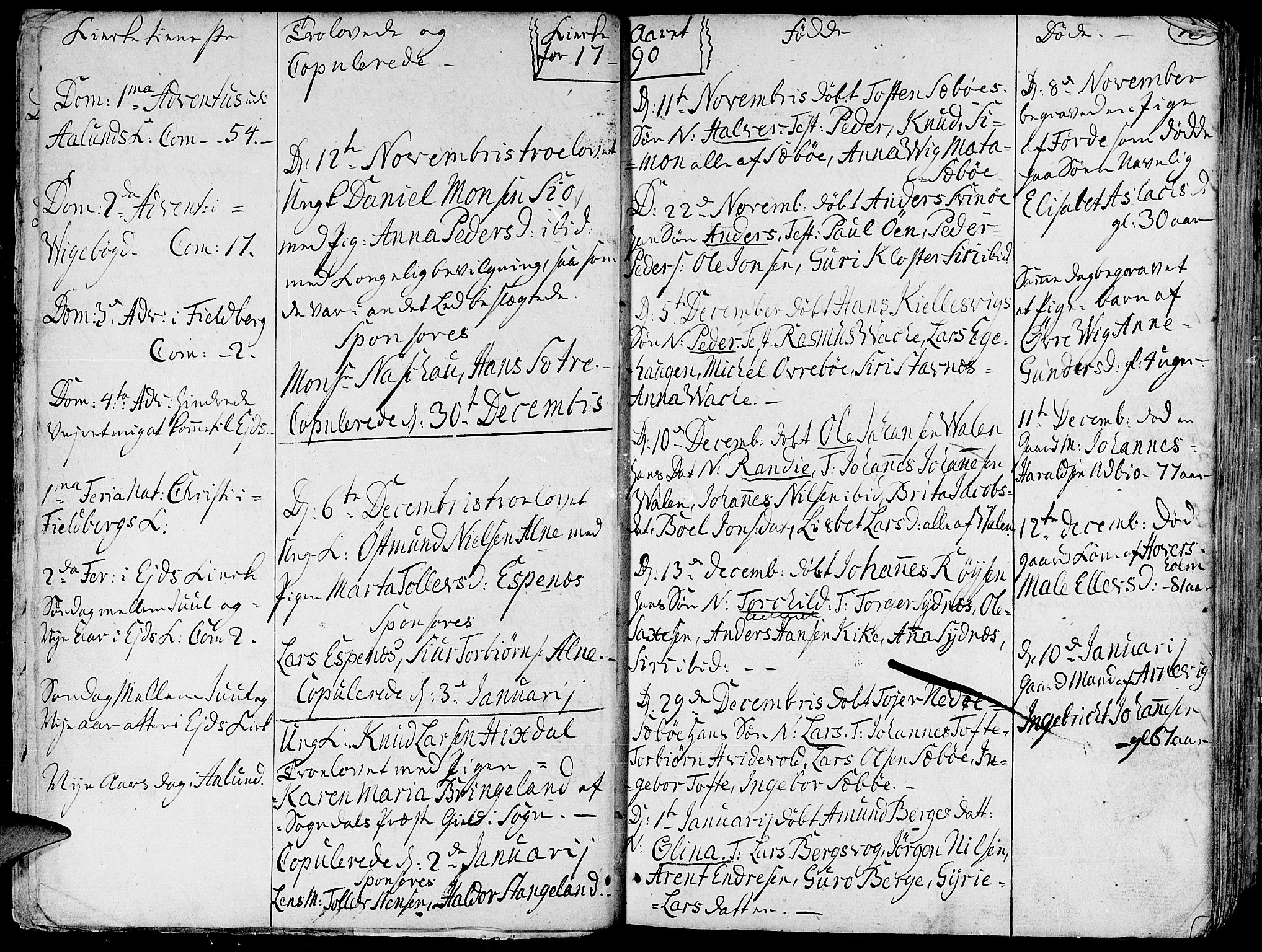 Fjelberg sokneprestembete, AV/SAB-A-75201/H/Haa: Parish register (official) no. A 3, 1788-1815, p. 13