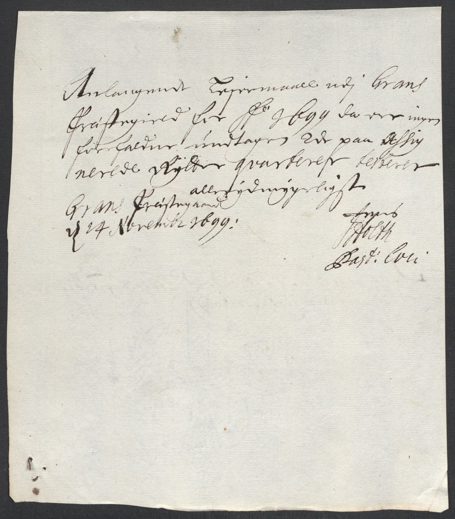 Rentekammeret inntil 1814, Reviderte regnskaper, Fogderegnskap, AV/RA-EA-4092/R18/L1297: Fogderegnskap Hadeland, Toten og Valdres, 1699, p. 324