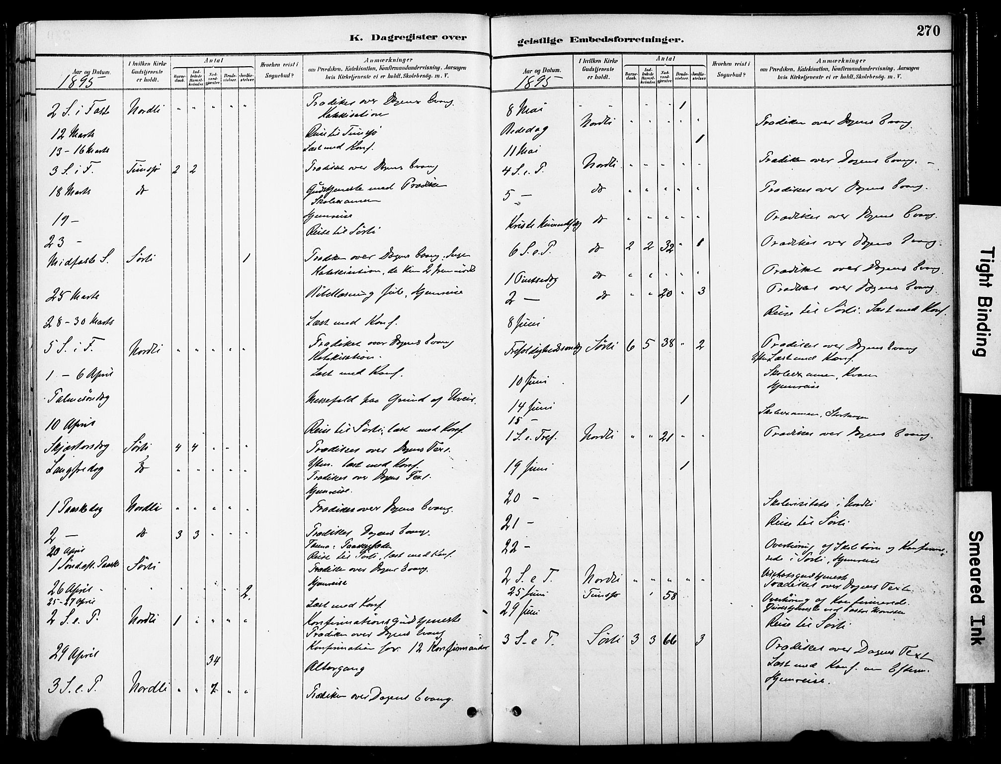 Ministerialprotokoller, klokkerbøker og fødselsregistre - Nord-Trøndelag, AV/SAT-A-1458/755/L0494: Parish register (official) no. 755A03, 1882-1902, p. 270