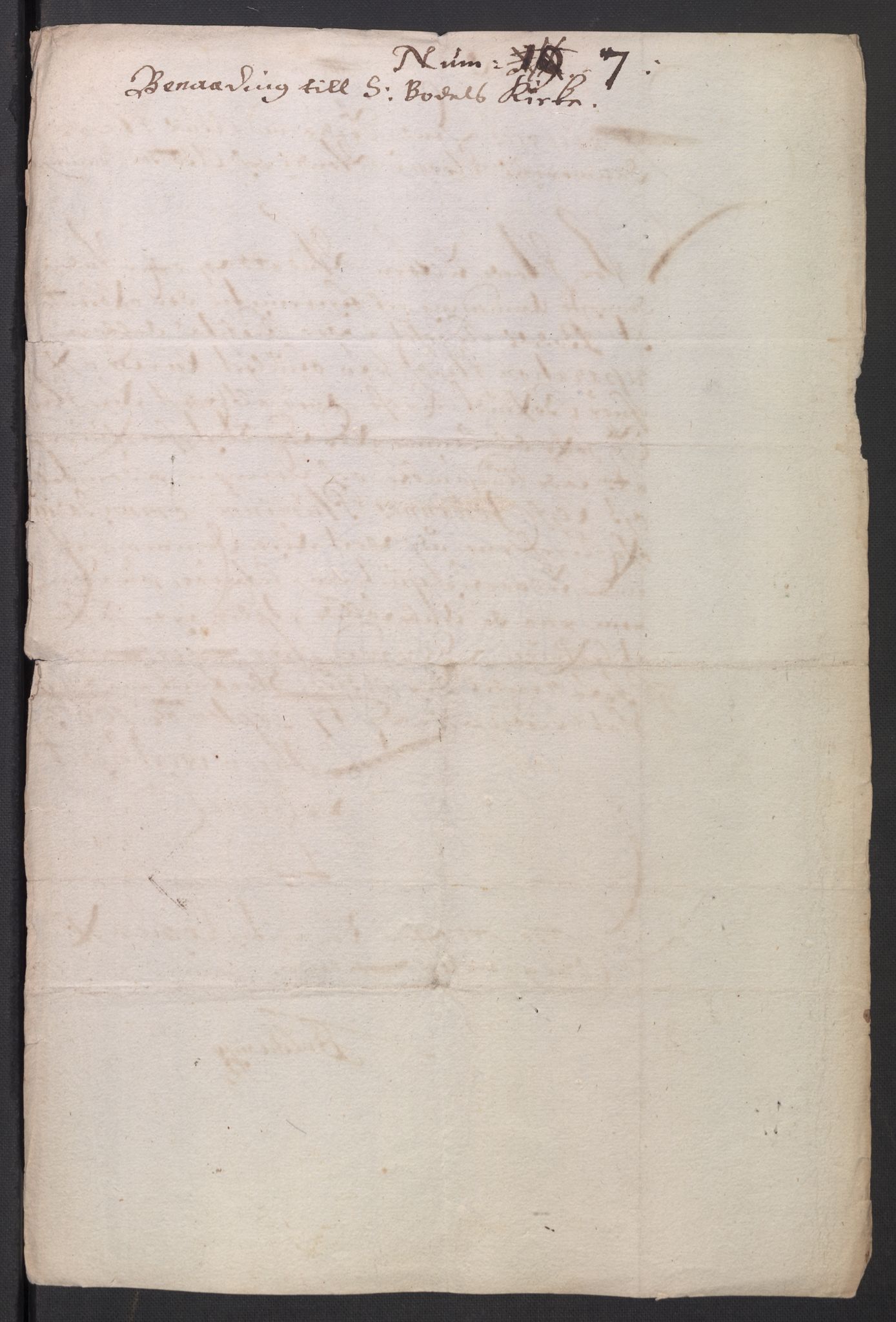 Rentekammeret inntil 1814, Reviderte regnskaper, Kirkeregnskap, AV/RA-EA-4067/Rf/L0121: Kirkeregnskap, 1656-1679, p. 299