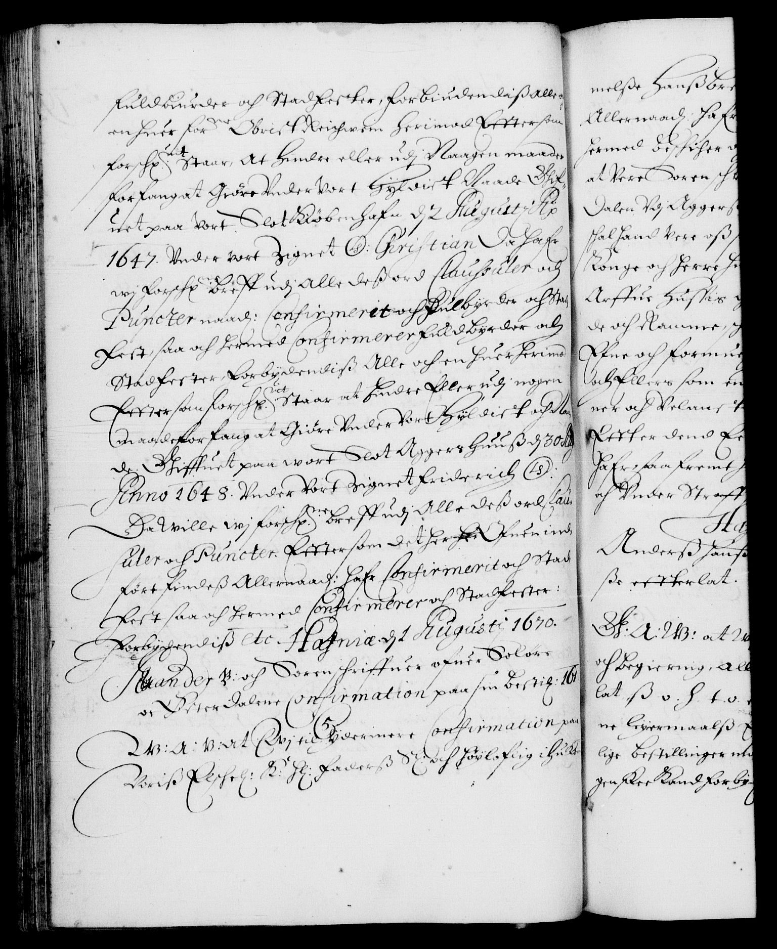 Danske Kanselli 1572-1799, RA/EA-3023/F/Fc/Fca/Fcaa/L0011: Norske registre (mikrofilm), 1670-1673, p. 79b