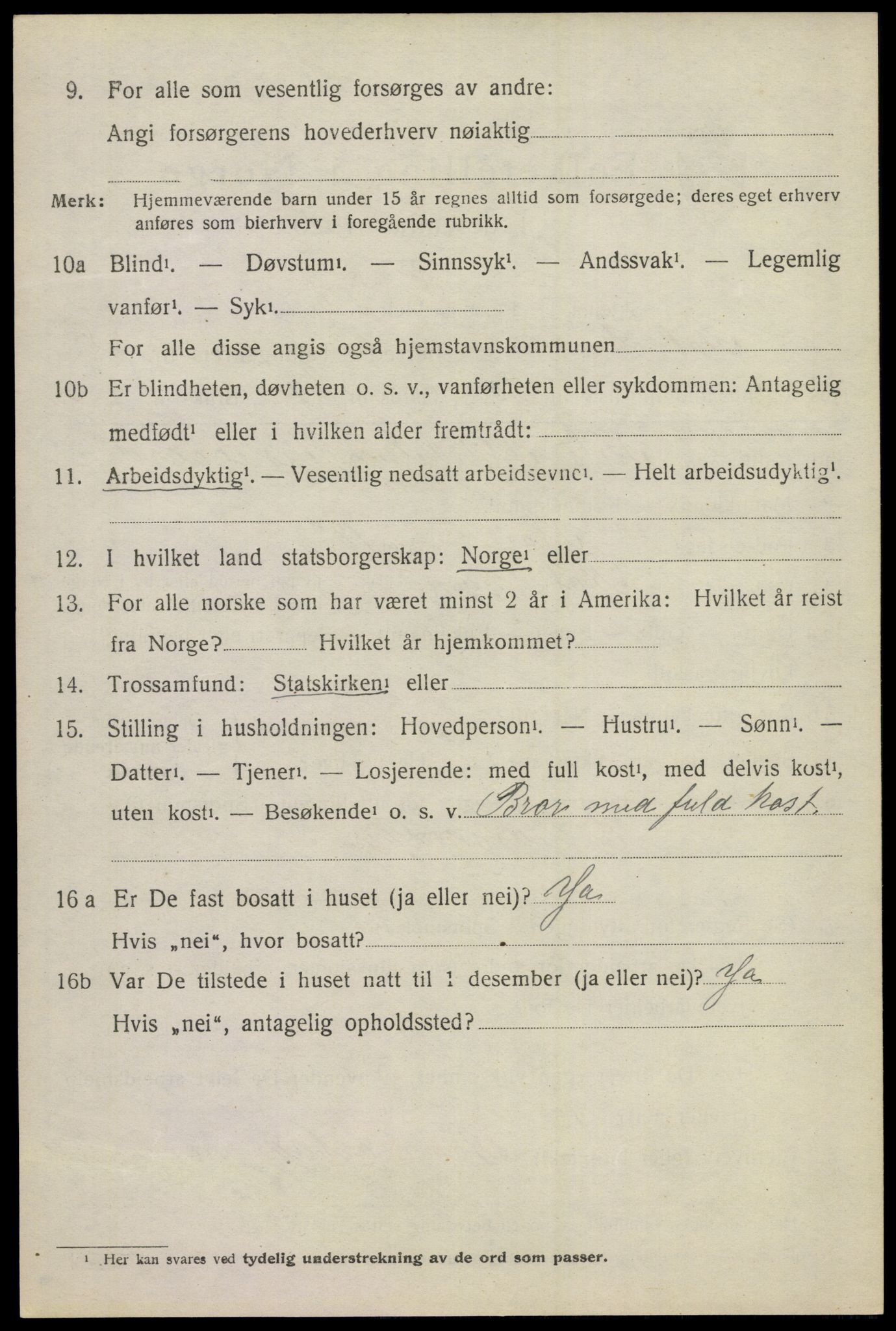 SAKO, 1920 census for Ål, 1920, p. 5121