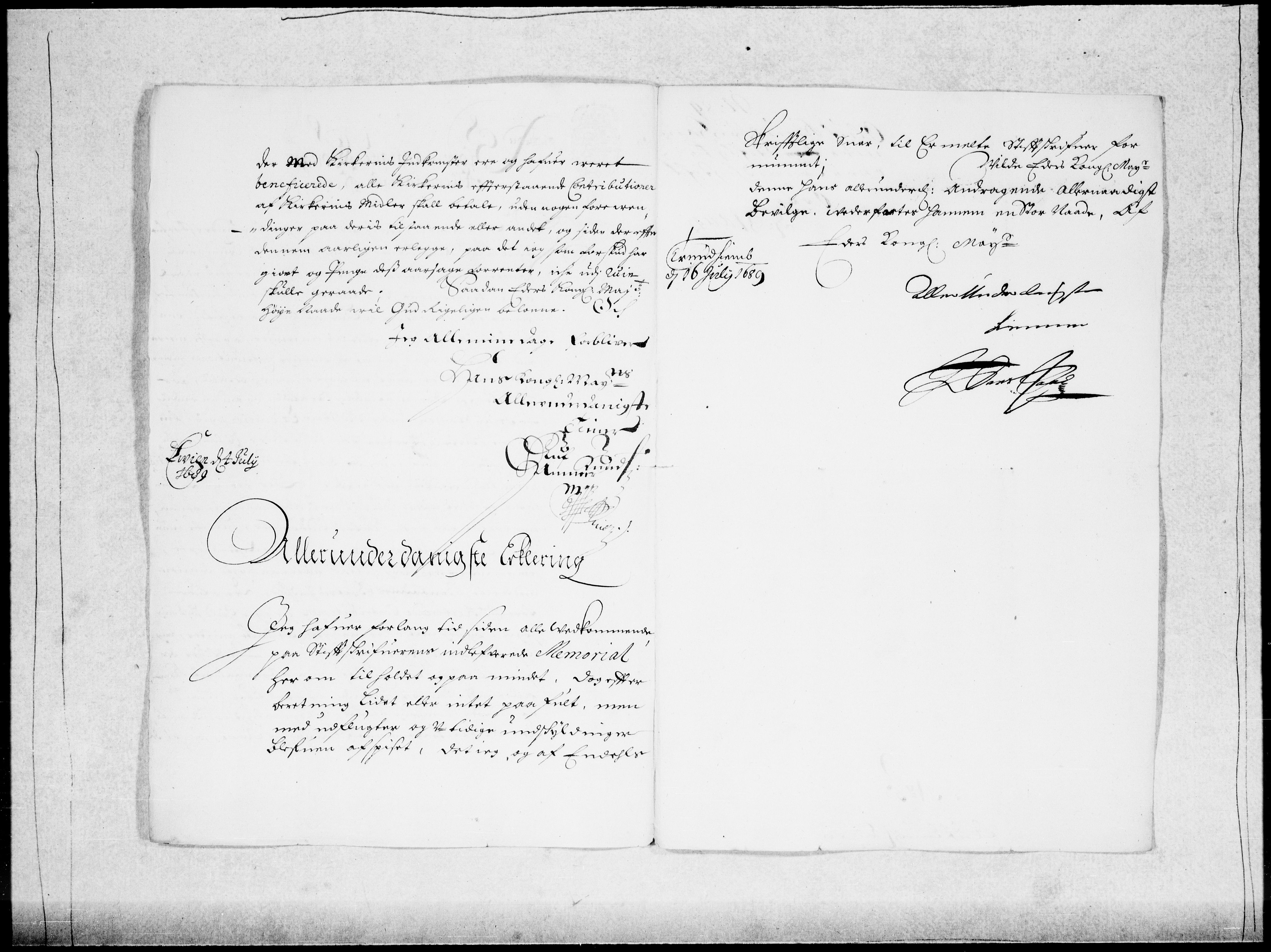 Danske Kanselli 1572-1799, AV/RA-EA-3023/F/Fc/Fcc/Fcca/L0043: Norske innlegg 1572-1799, 1689-1690, p. 114