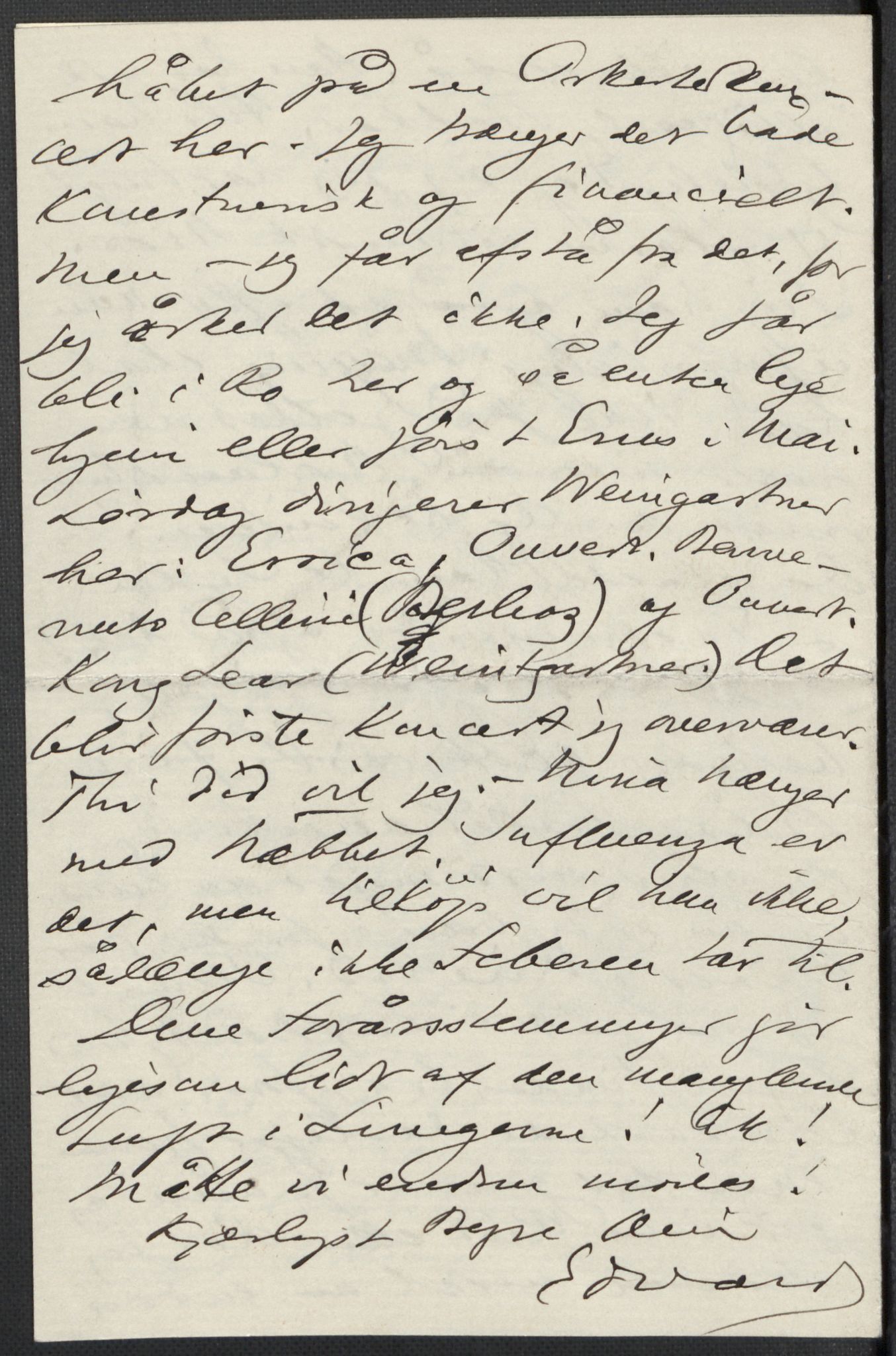 Beyer, Frants, AV/RA-PA-0132/F/L0001: Brev fra Edvard Grieg til Frantz Beyer og "En del optegnelser som kan tjene til kommentar til brevene" av Marie Beyer, 1872-1907, p. 793