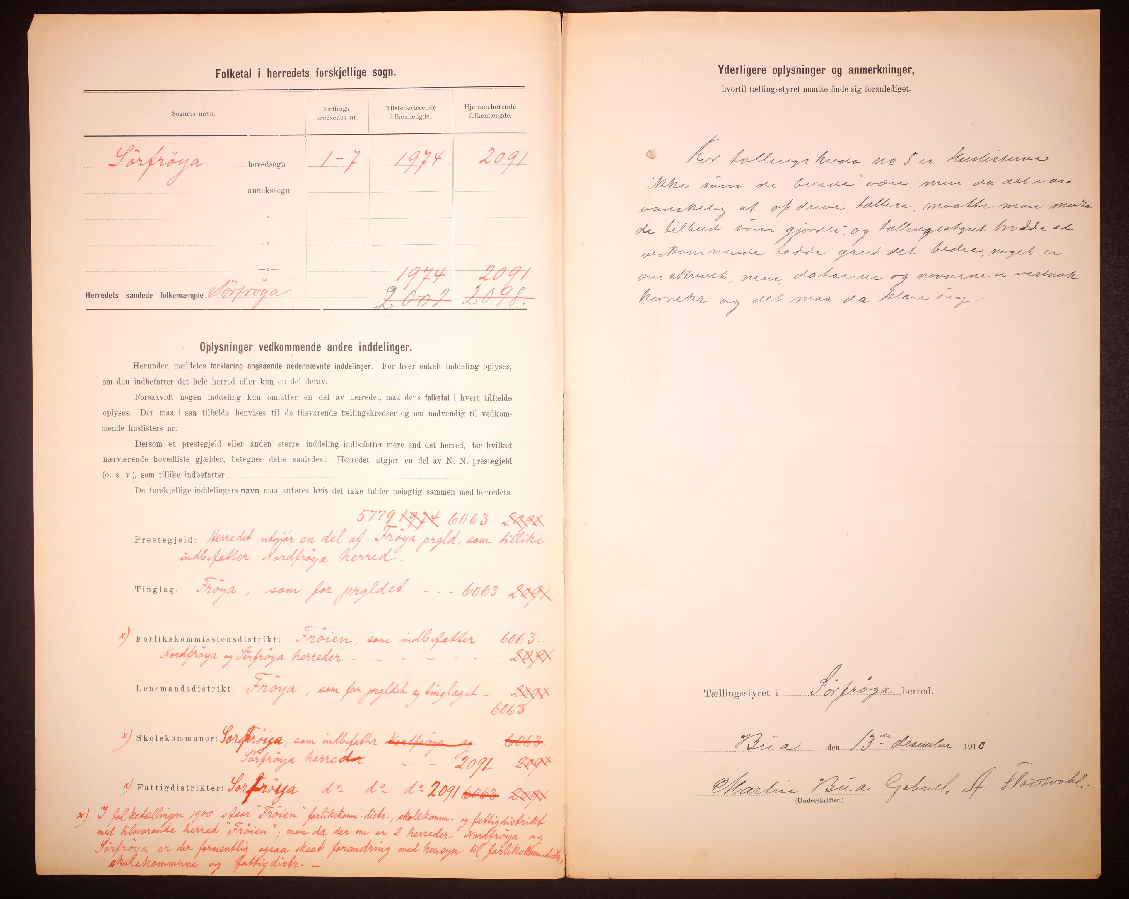 RA, 1910 census for Sør-Frøya, 1910, p. 3