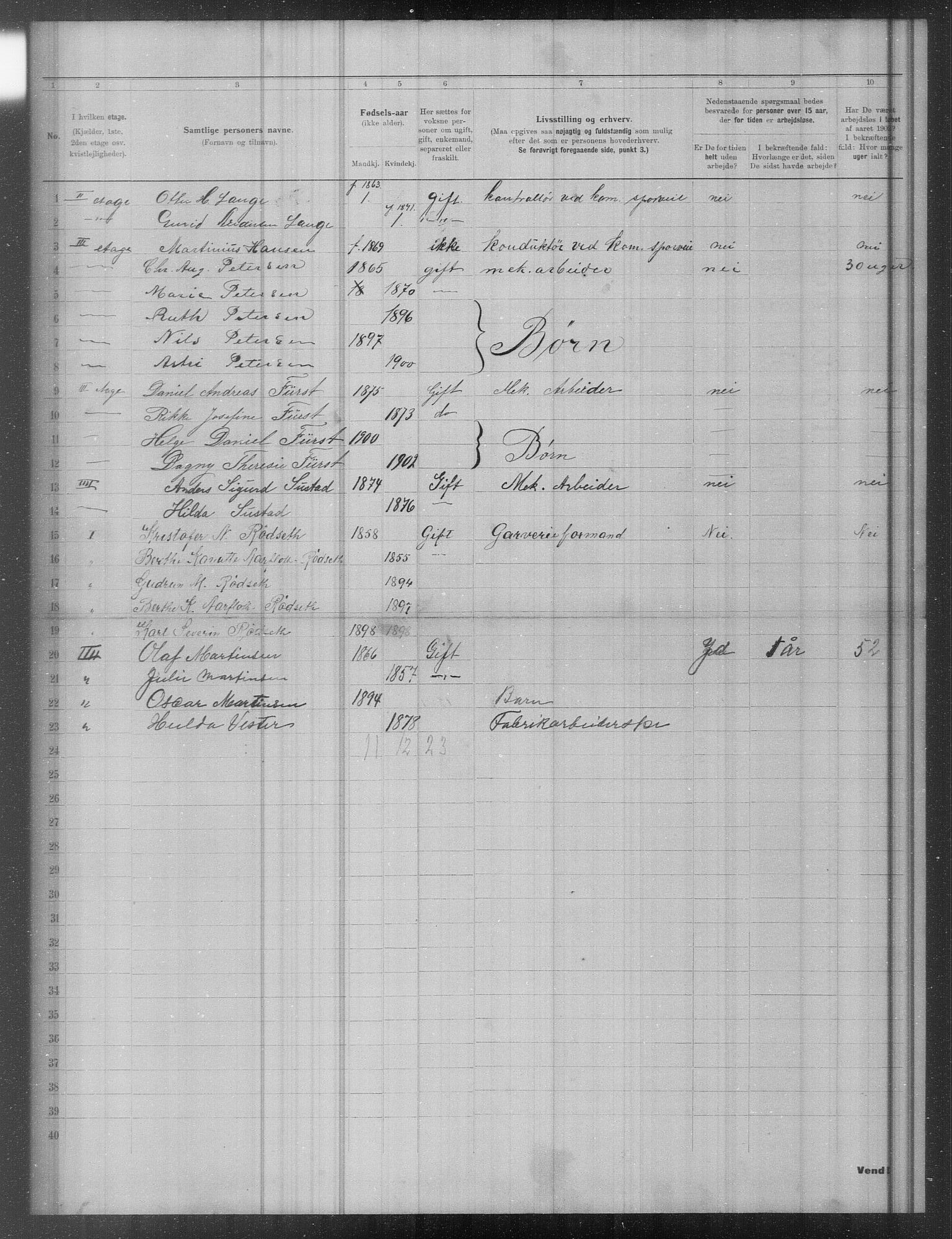 OBA, Municipal Census 1902 for Kristiania, 1902, p. 18946