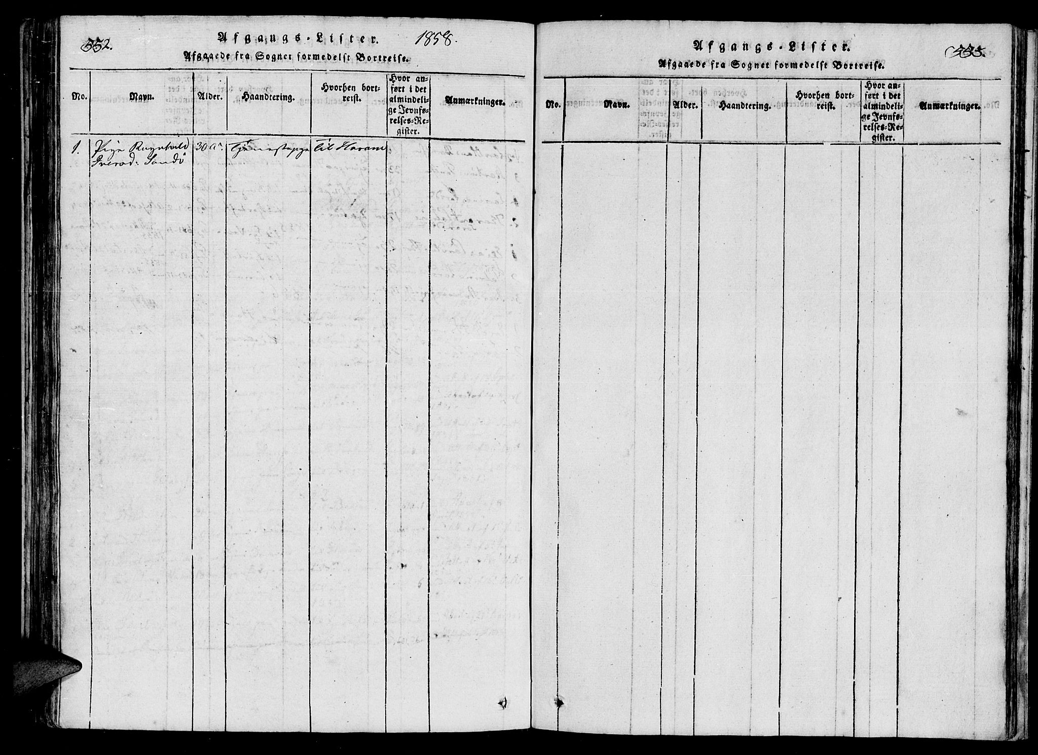 Ministerialprotokoller, klokkerbøker og fødselsregistre - Møre og Romsdal, AV/SAT-A-1454/561/L0727: Parish register (official) no. 561A01, 1817-1858, p. 552-553