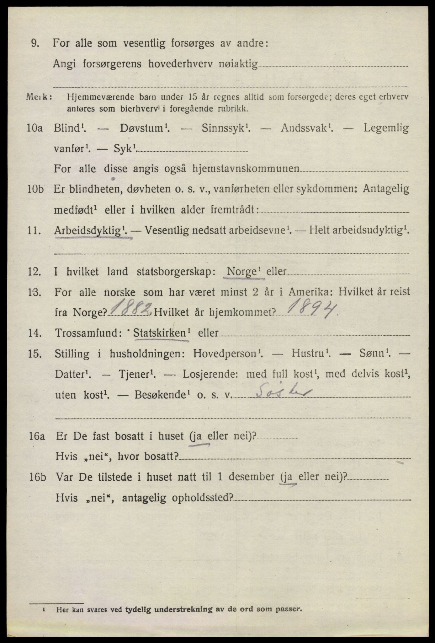 SAO, 1920 census for Eidsvoll, 1920, p. 23612