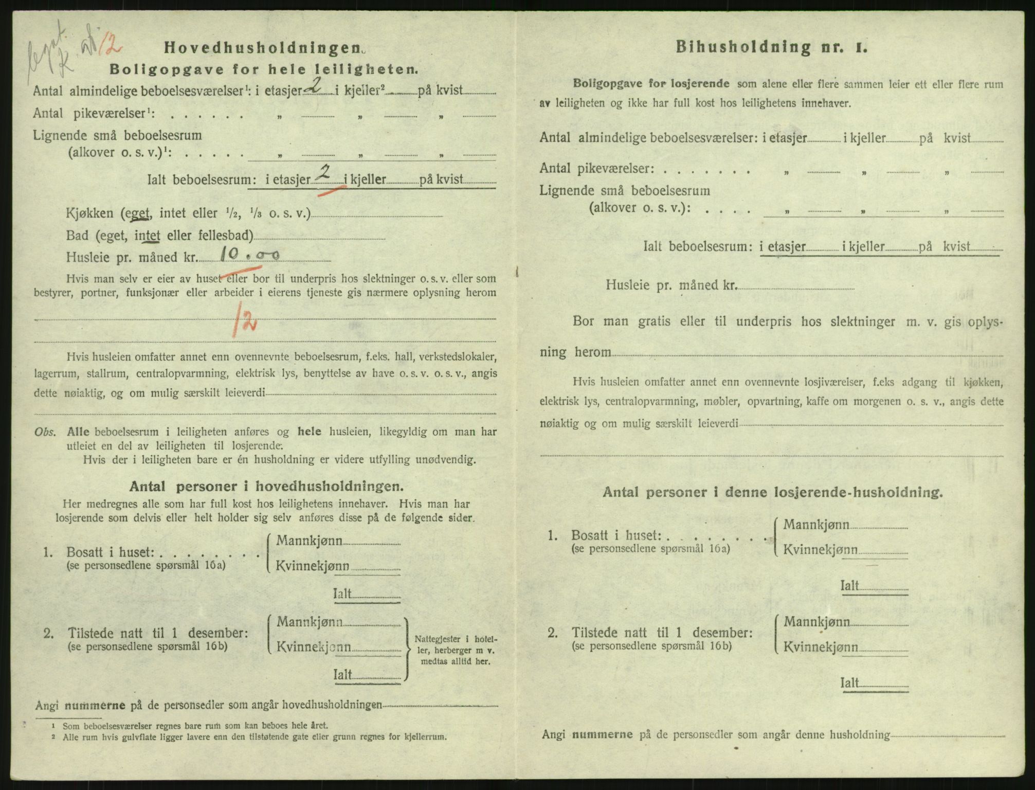 SAK, 1920 census for Lillesand, 1920, p. 882