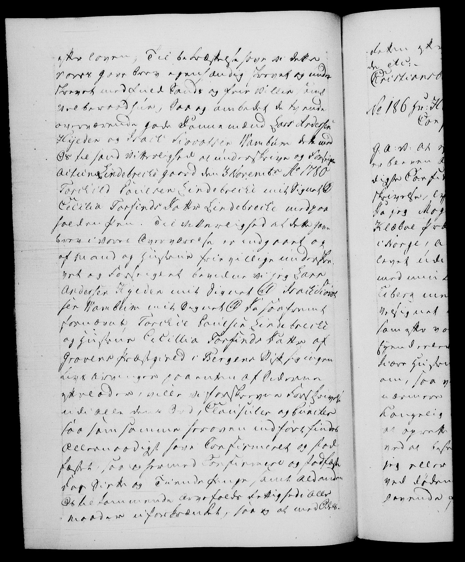 Danske Kanselli 1572-1799, AV/RA-EA-3023/F/Fc/Fca/Fcaa/L0049: Norske registre, 1782-1783, p. 101b