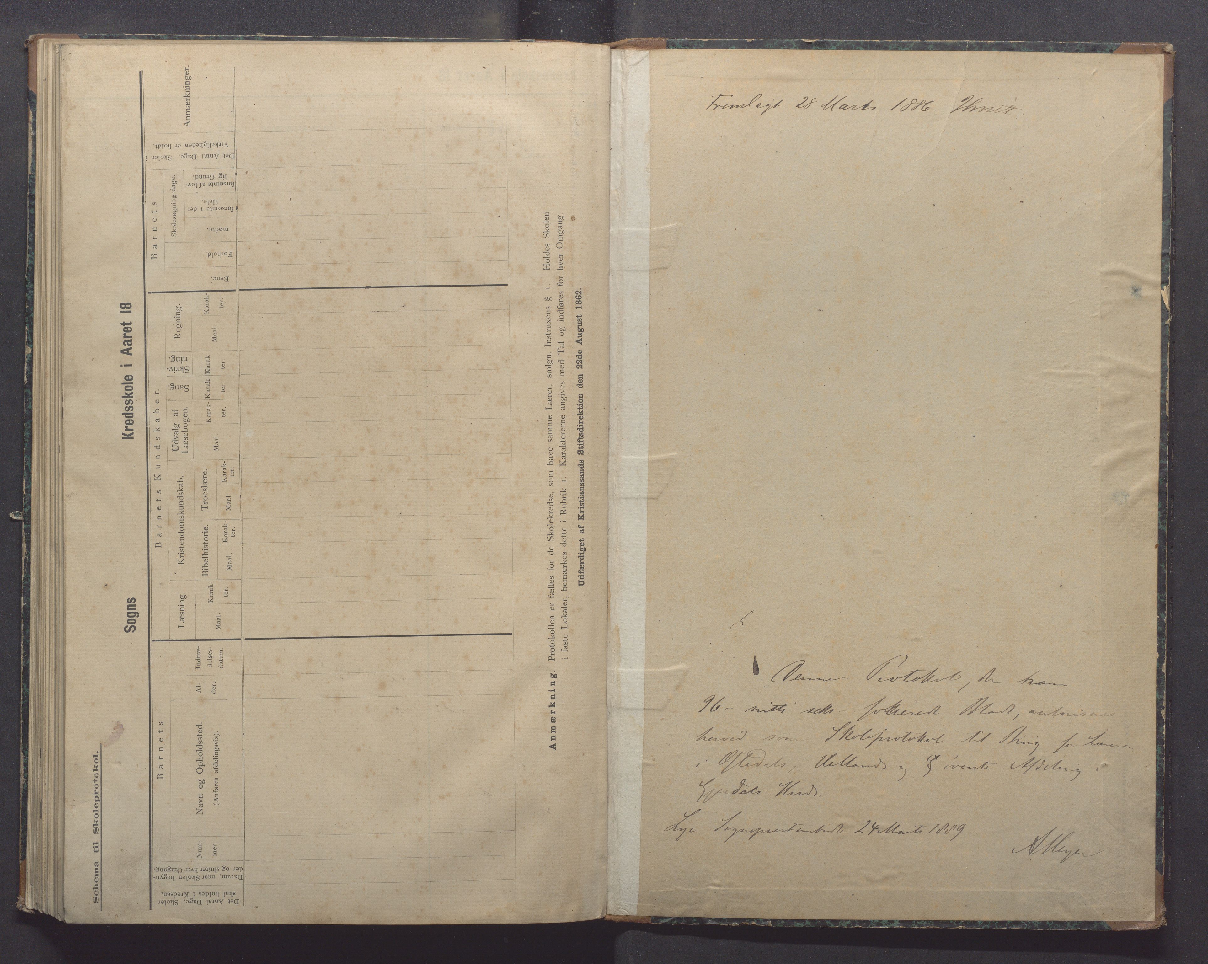 Gjesdal kommune - Oftedal skole, IKAR/K-101392/H/L0002: Skoleprotokoll, 1882-1891, p. 59