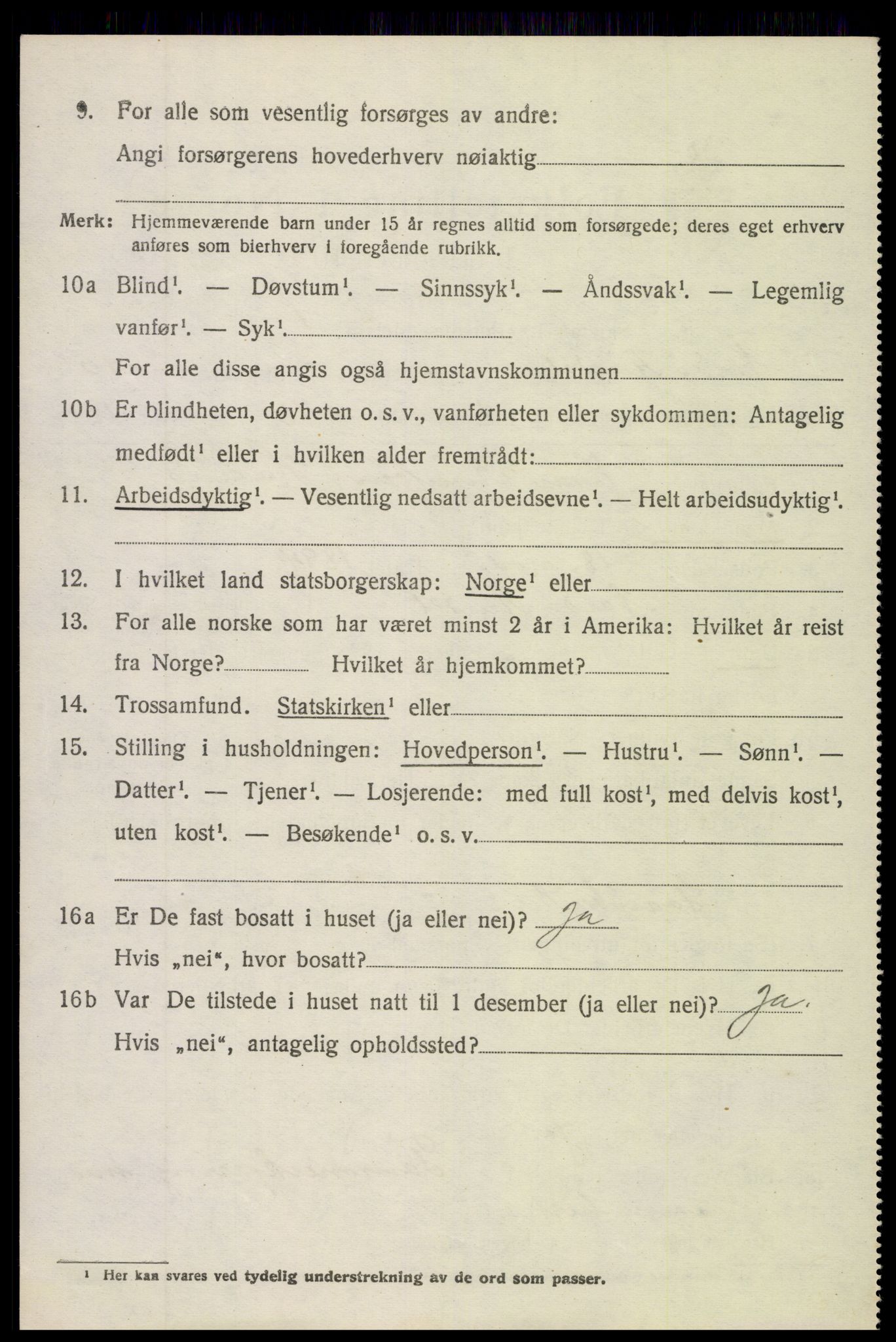 SAH, 1920 census for Nord-Aurdal, 1920, p. 7879