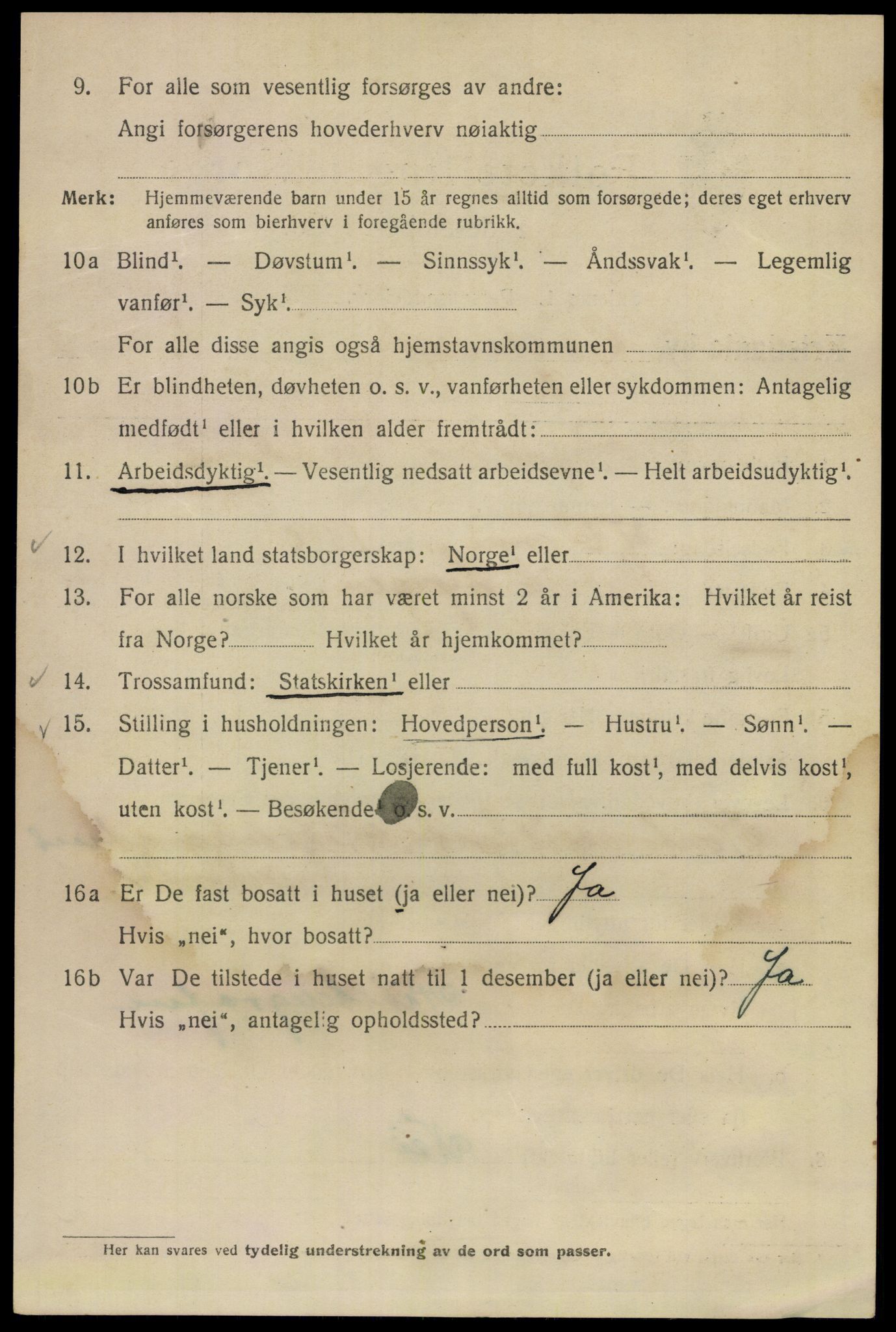 SAO, 1920 census for Kristiania, 1920, p. 250150