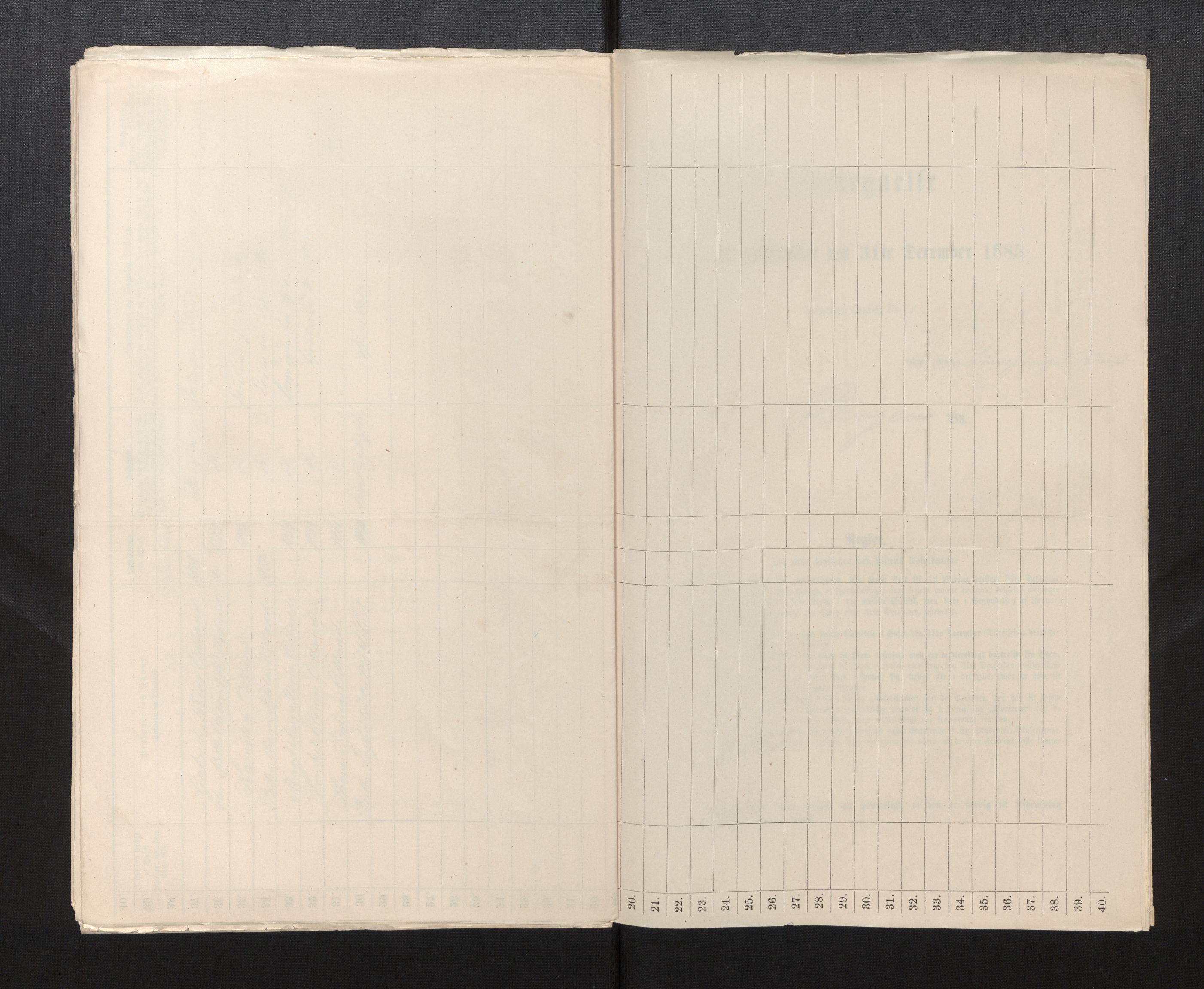 SAB, 1885 census for 1301 Bergen, 1885, p. 3454