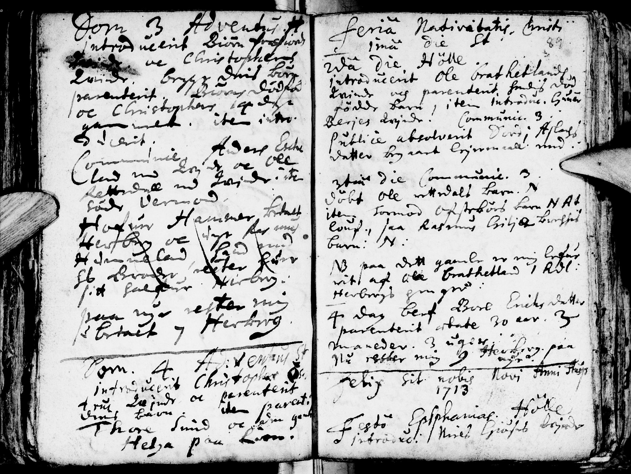 Strand sokneprestkontor, SAST/A-101828/H/Ha/Haa/L0001: Parish register (official) no. A 1, 1702-1745, p. 89