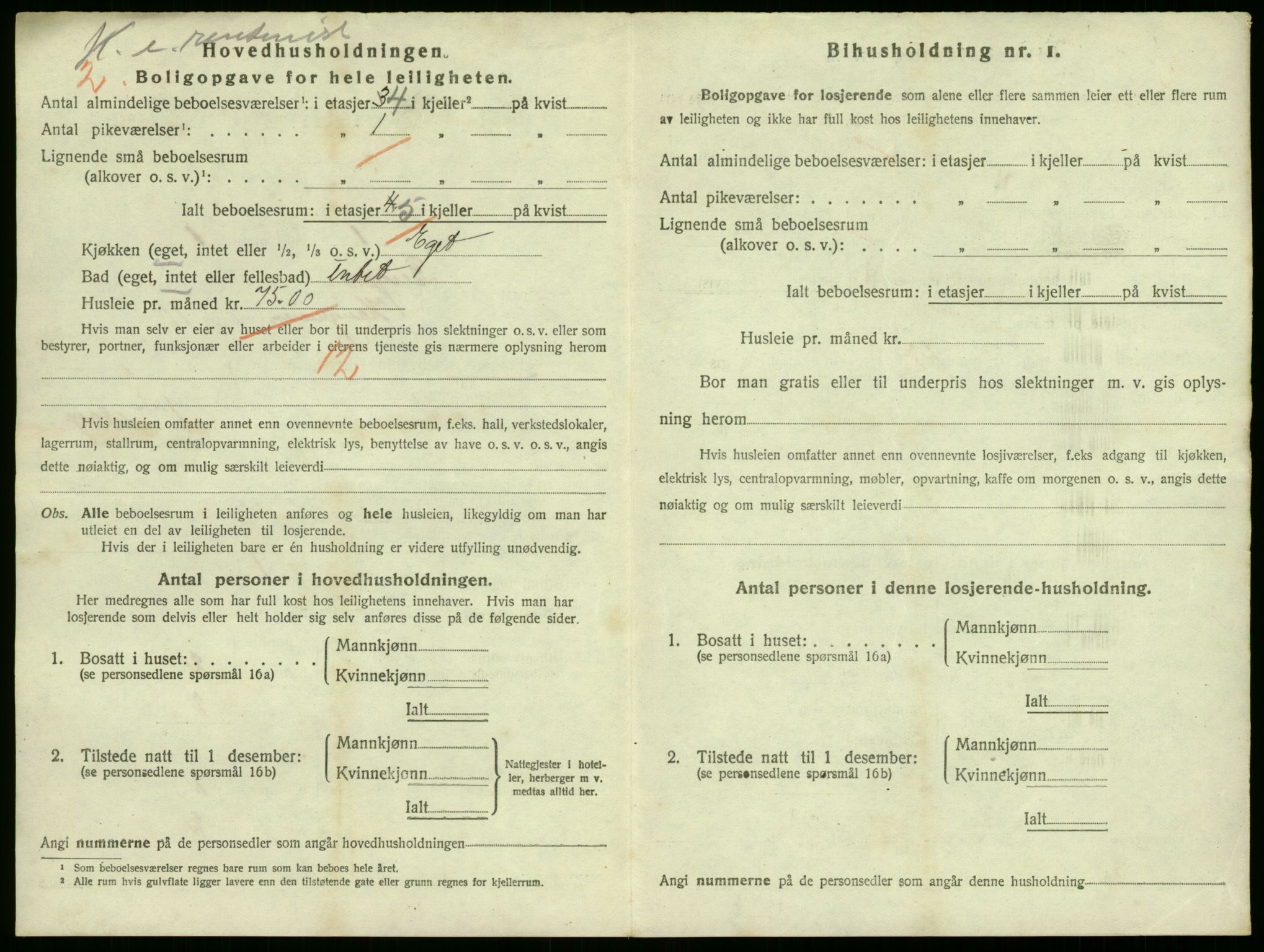 SAB, 1920 census for Bergen, 1920, p. 23366