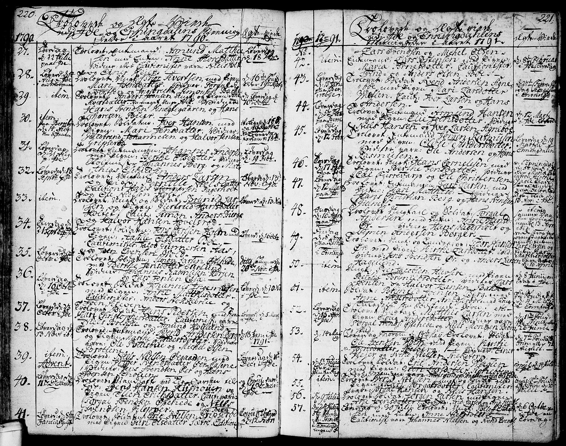 Idd prestekontor Kirkebøker, SAO/A-10911/F/Fc/L0001: Parish register (official) no. III 1, 1770-1814, p. 220-221