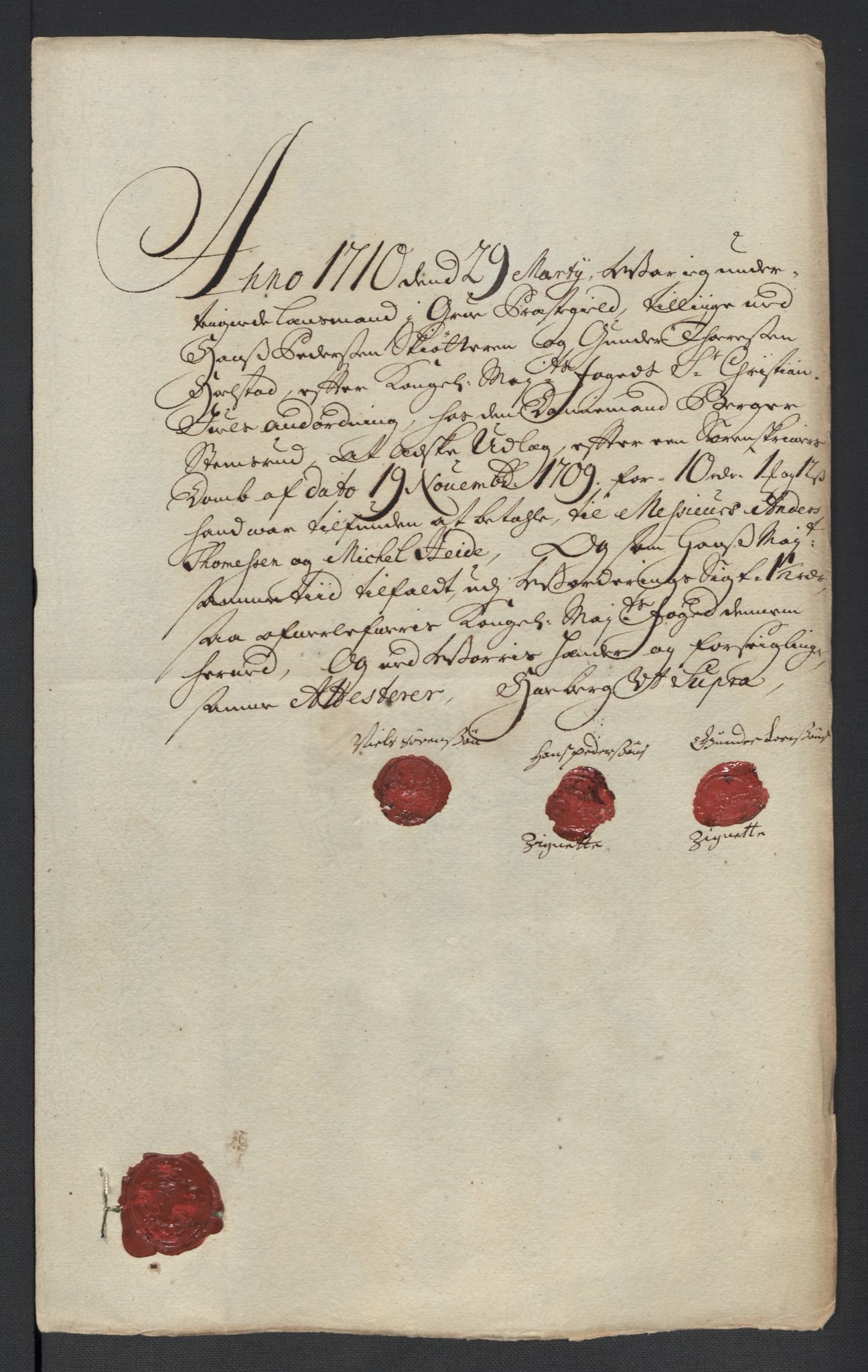 Rentekammeret inntil 1814, Reviderte regnskaper, Fogderegnskap, AV/RA-EA-4092/R13/L0847: Fogderegnskap Solør, Odal og Østerdal, 1710, p. 168