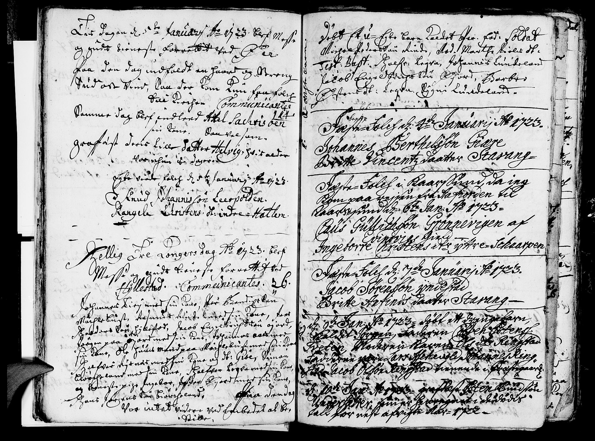 Askvoll sokneprestembete, SAB/A-79501/H/Haa/Haaa/L0005: Parish register (official) no. A 5, 1722-1733, p. 30