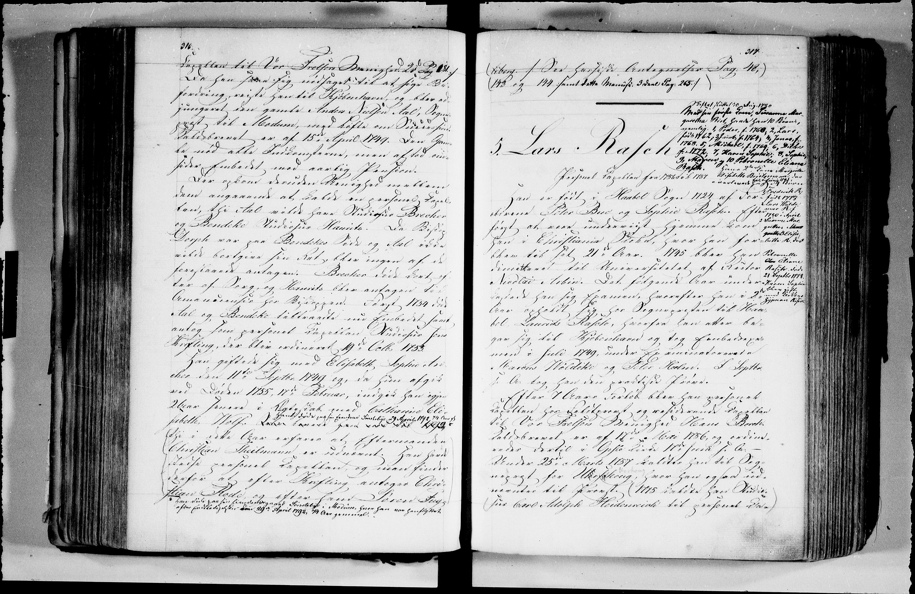Svendsen, Bastian - etterretninger om geistligheten i Akershus stift, AV/SAO-PAO-0181/D/L0002: Etterretninger del 2, p. 316-317
