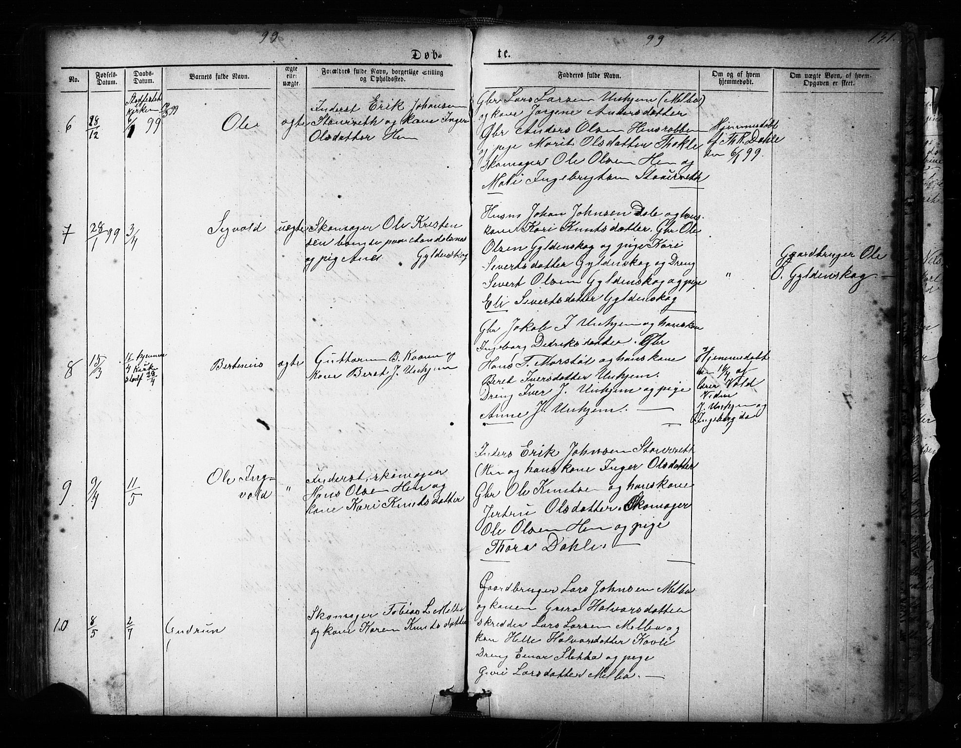 Ministerialprotokoller, klokkerbøker og fødselsregistre - Møre og Romsdal, AV/SAT-A-1454/545/L0588: Parish register (copy) no. 545C02, 1867-1902, p. 131