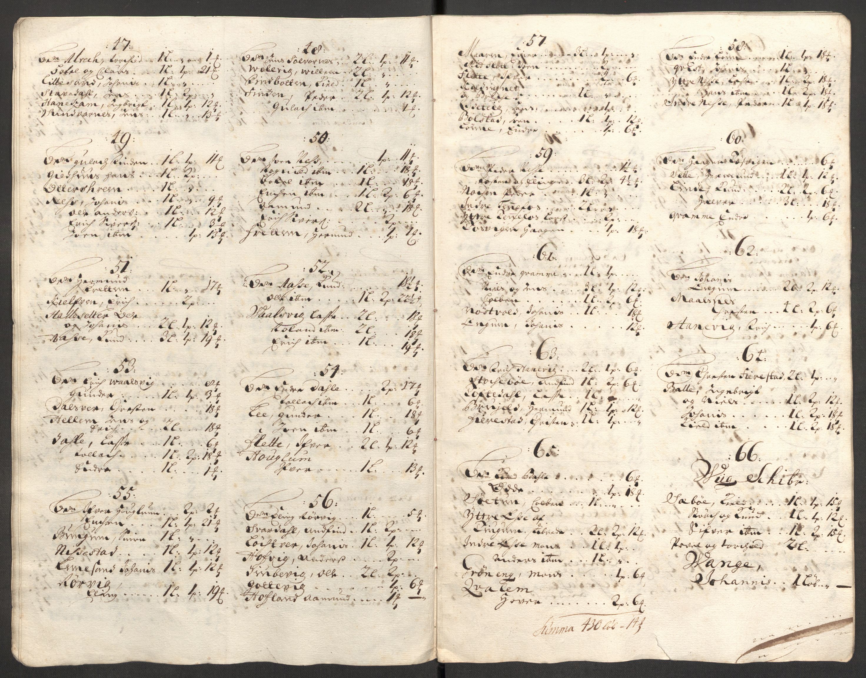 Rentekammeret inntil 1814, Reviderte regnskaper, Fogderegnskap, RA/EA-4092/R52/L3314: Fogderegnskap Sogn, 1705-1707, p. 334