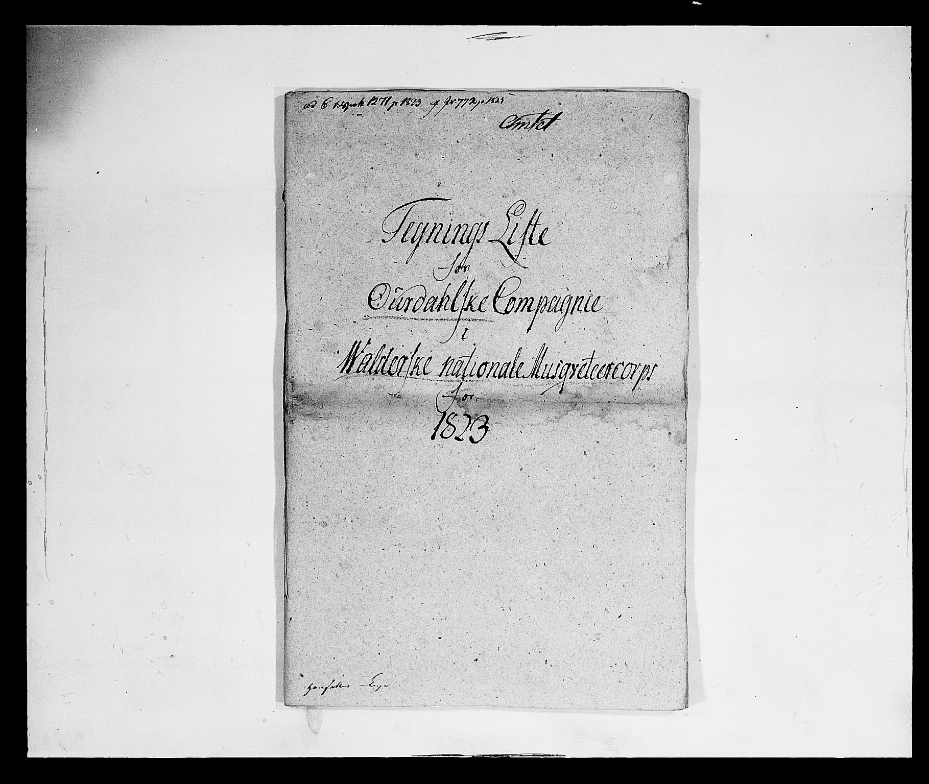 Fylkesmannen i Oppland, SAH/FYO-002/1/K/Kb/L1159: Valderske nasjonale musketérkorps - Aurdalske kompani, 1818-1860, p. 41