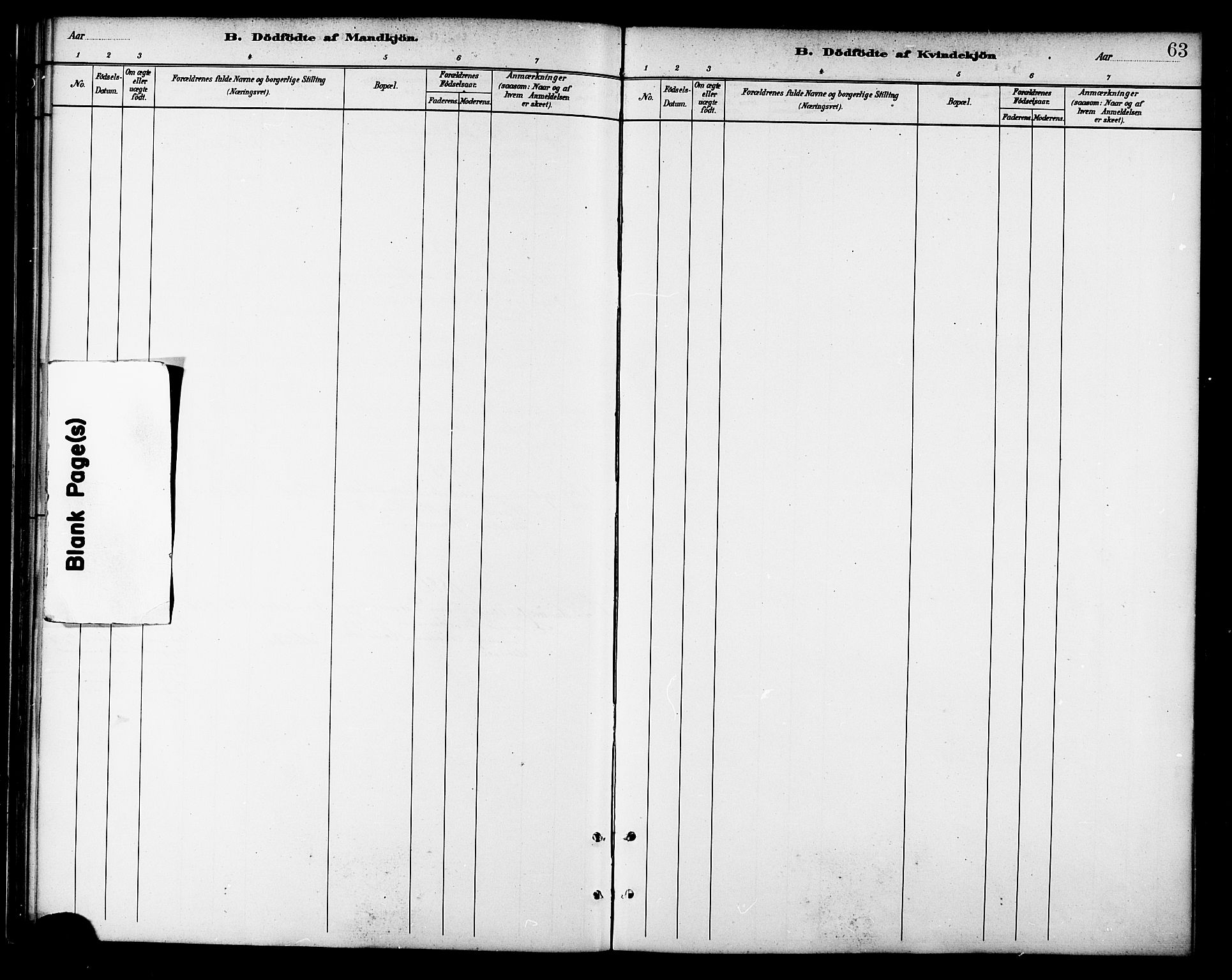 Ministerialprotokoller, klokkerbøker og fødselsregistre - Nordland, SAT/A-1459/865/L0924: Parish register (official) no. 865A02, 1885-1896, p. 63