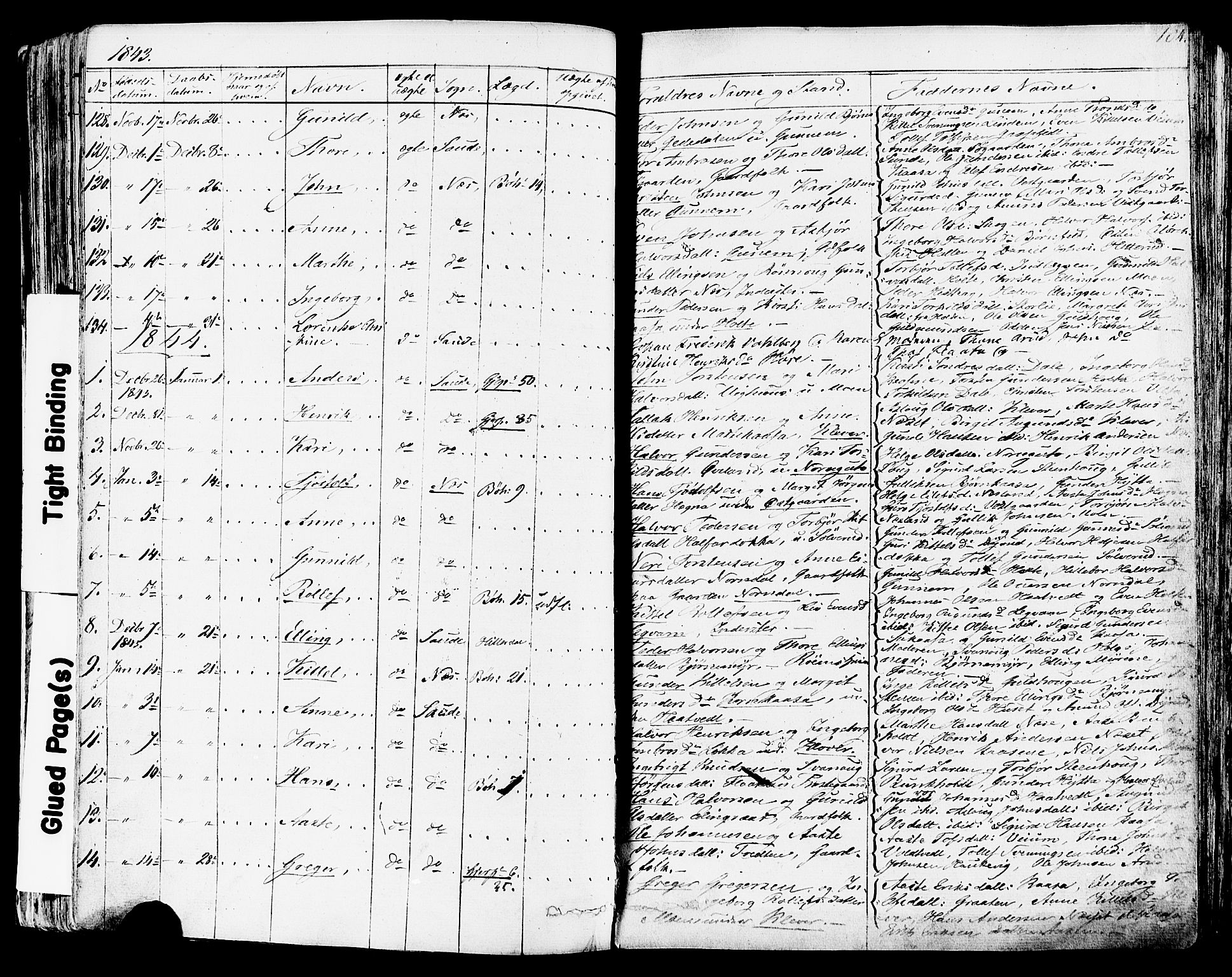 Sauherad kirkebøker, SAKO/A-298/F/Fa/L0006: Parish register (official) no. I 6, 1827-1850, p. 104