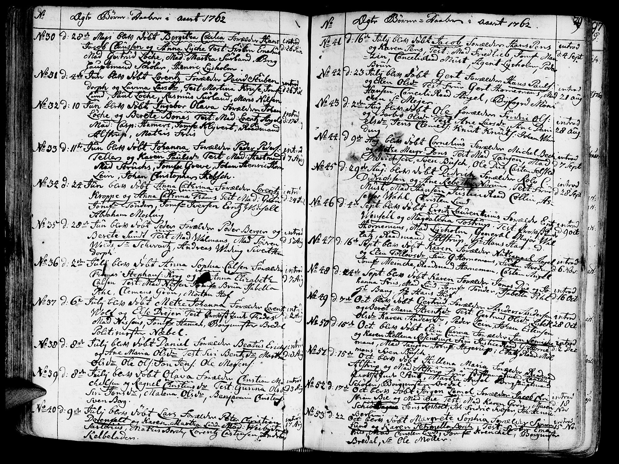 Ministerialprotokoller, klokkerbøker og fødselsregistre - Sør-Trøndelag, SAT/A-1456/602/L0103: Parish register (official) no. 602A01, 1732-1774, p. 79