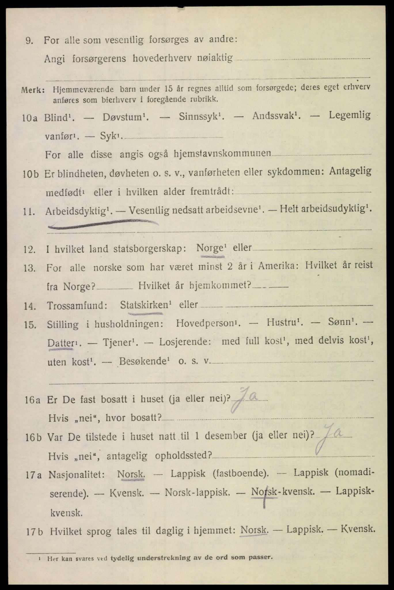 SAT, 1920 census for Borge, 1920, p. 8022