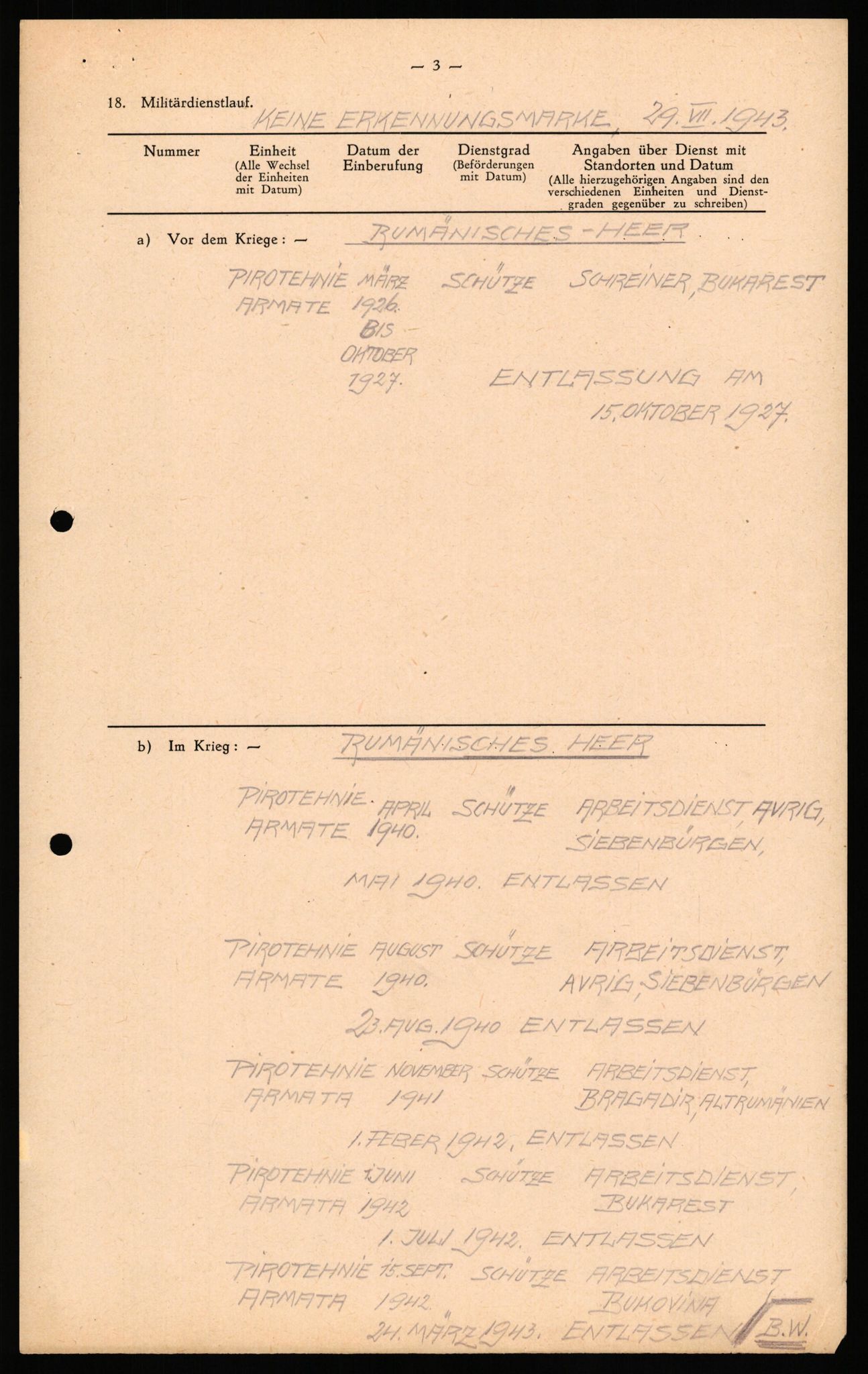 Forsvaret, Forsvarets overkommando II, AV/RA-RAFA-3915/D/Db/L0041: CI Questionaires.  Diverse nasjonaliteter., 1945-1946, p. 143