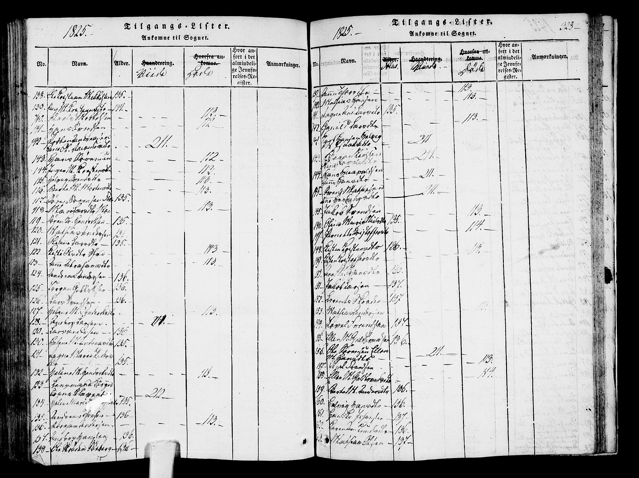 Sandar kirkebøker, AV/SAKO-A-243/F/Fa/L0004: Parish register (official) no. 4, 1814-1832, p. 328