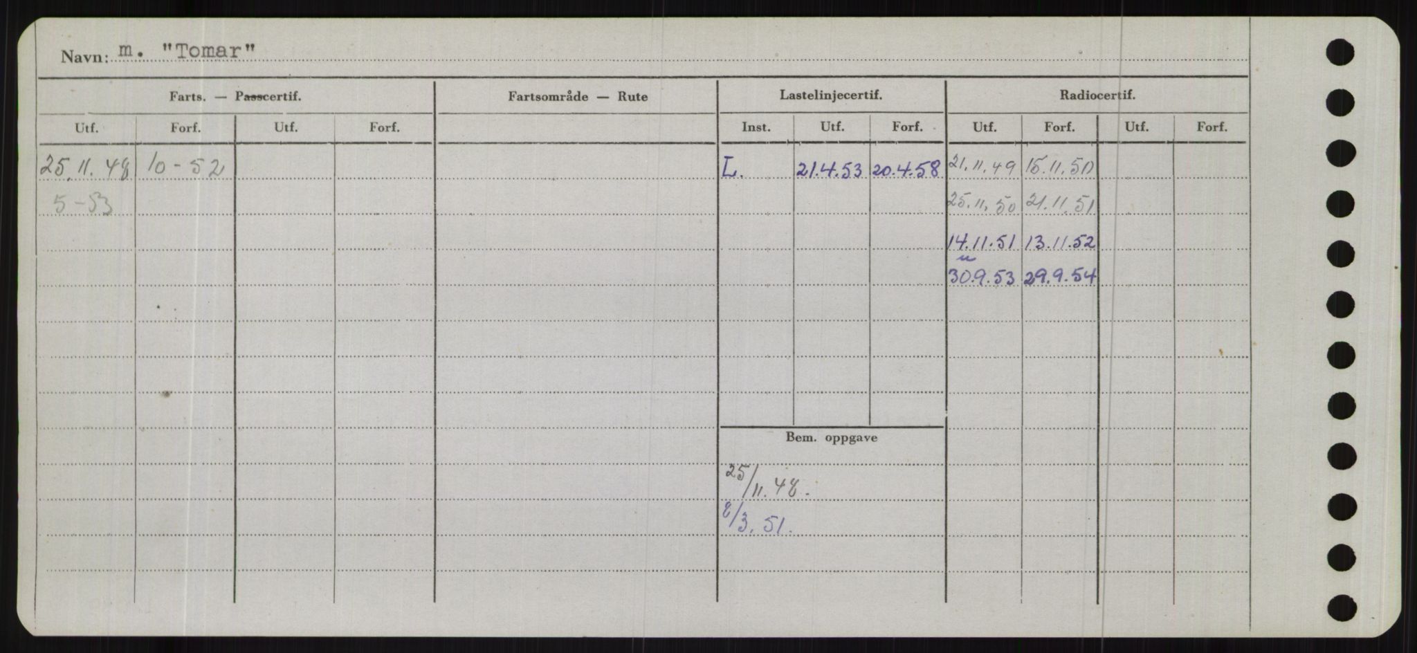 Sjøfartsdirektoratet med forløpere, Skipsmålingen, RA/S-1627/H/Hb/L0005: Fartøy, T-Å, p. 178