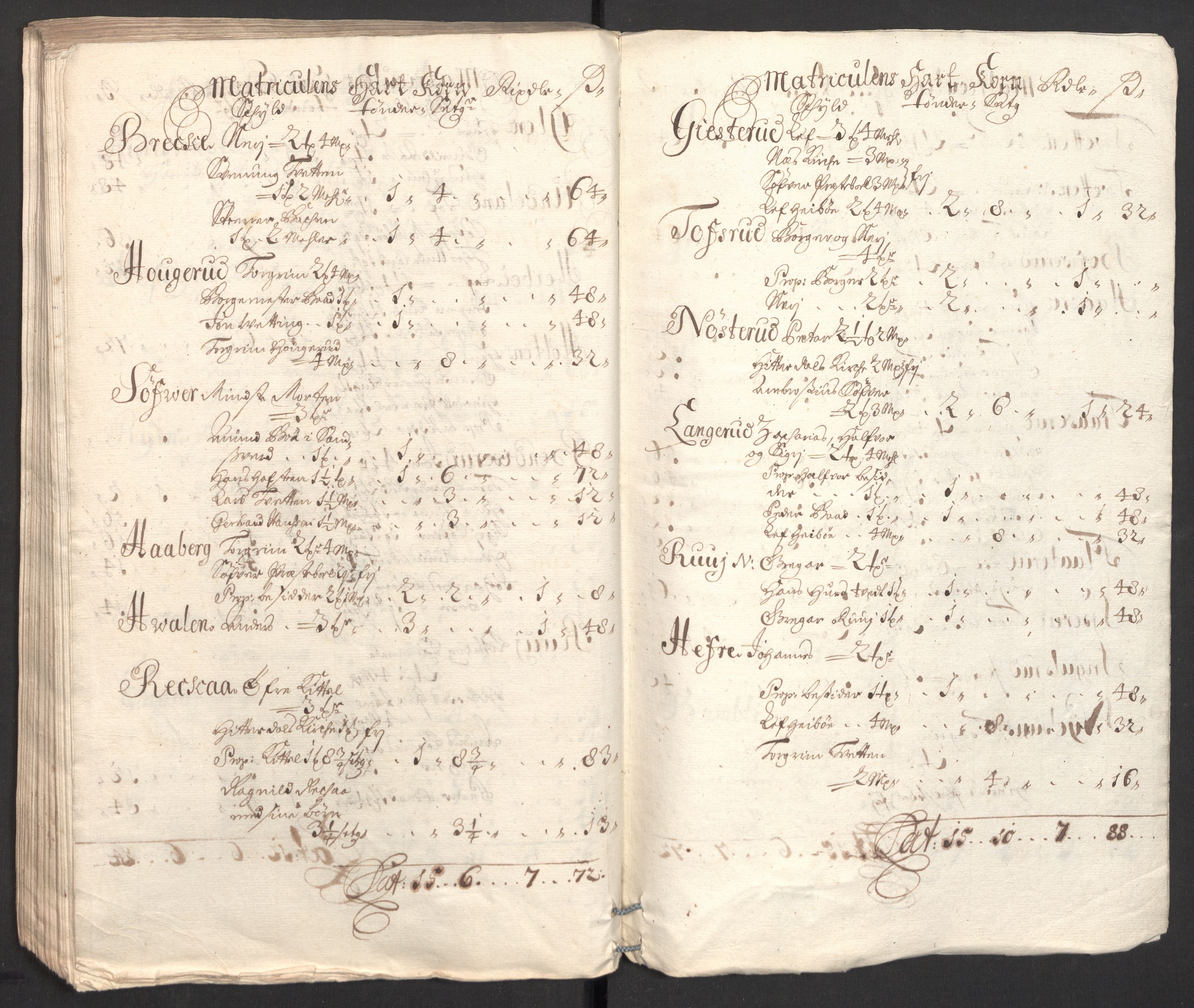 Rentekammeret inntil 1814, Reviderte regnskaper, Fogderegnskap, AV/RA-EA-4092/R36/L2104: Fogderegnskap Øvre og Nedre Telemark og Bamble, 1700, p. 171