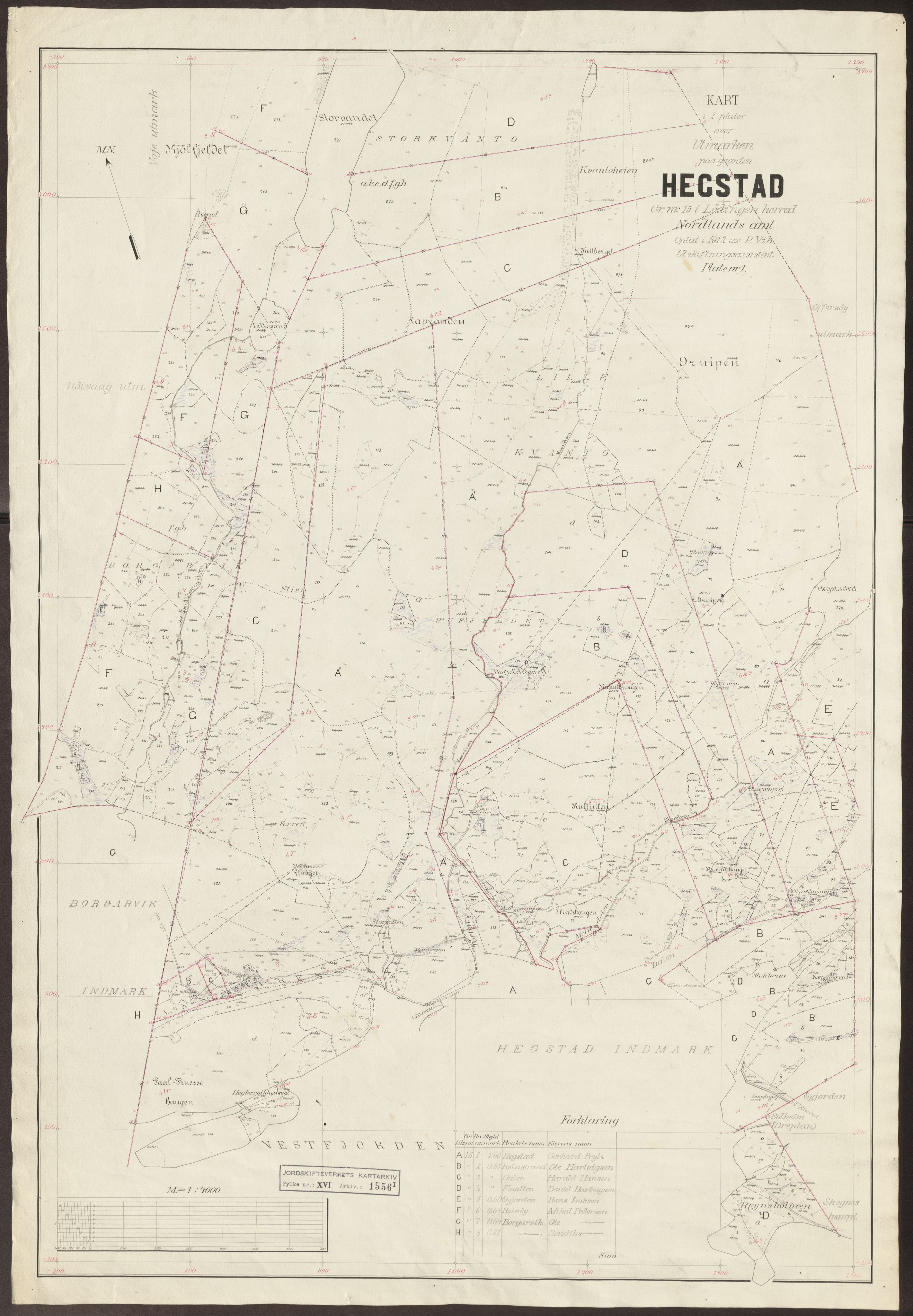 Jordskifteverkets kartarkiv, RA/S-3929/T, 1859-1988, p. 1777